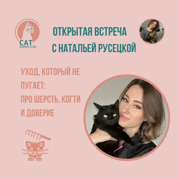 Уход, который не пугает: про шерсть, когти и доверие