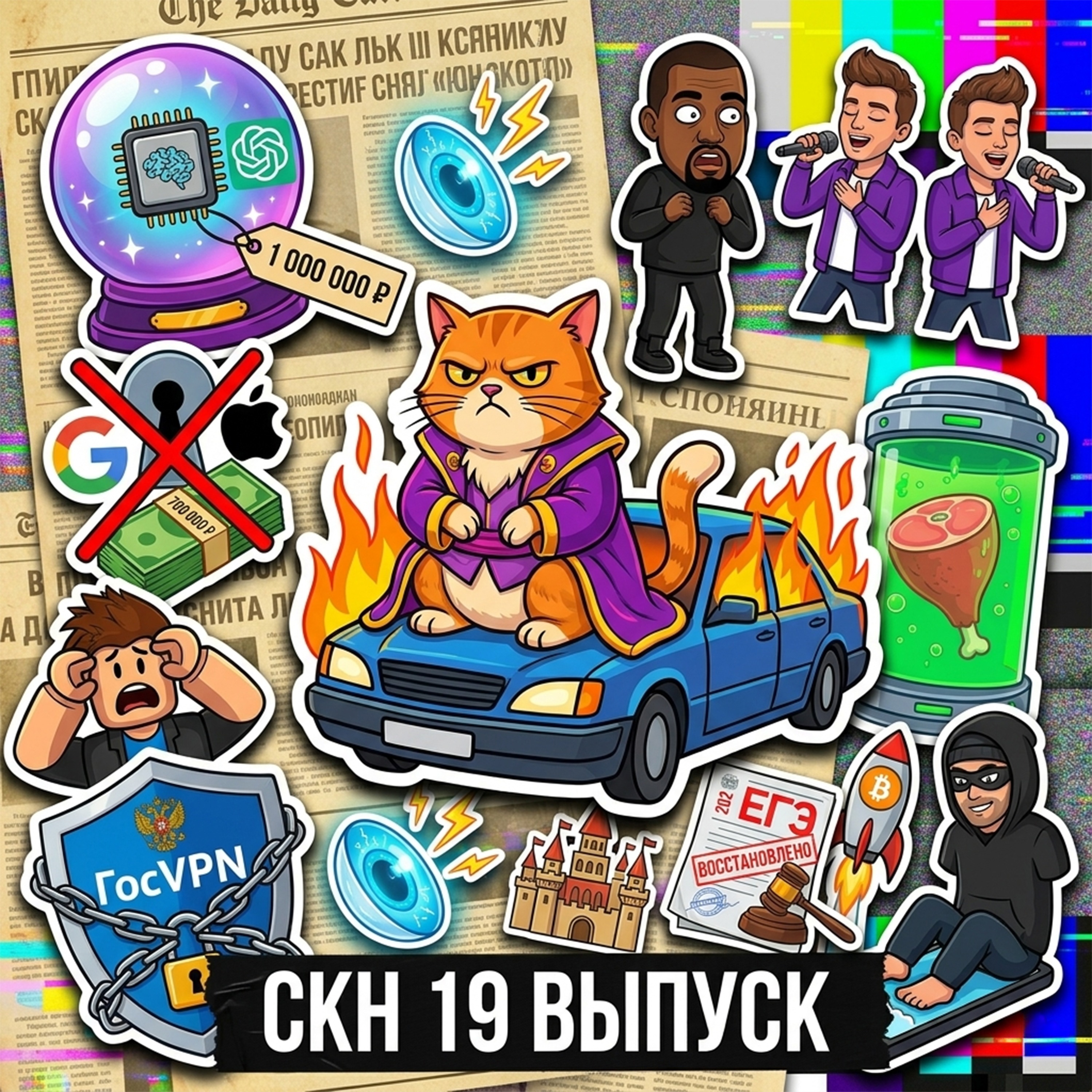 ГосVPN для айтишников, мясо из пробирки и криптомошенник без рук / СКН №19 episode artwork