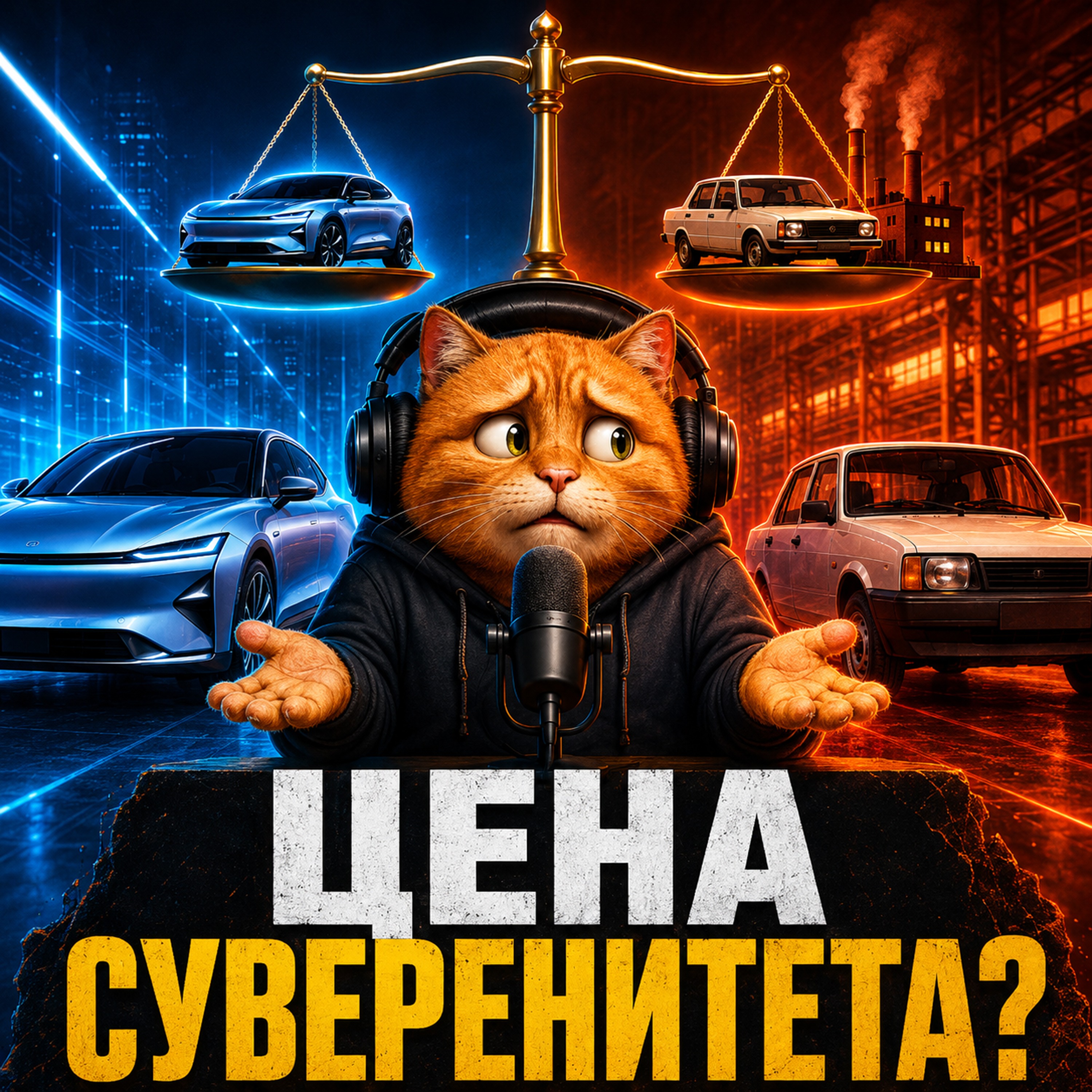 Завод, который нельзя закрыть: АвтоВАЗ, утильсбор и цена суверенитета / Квадратный Стол episode artwork
