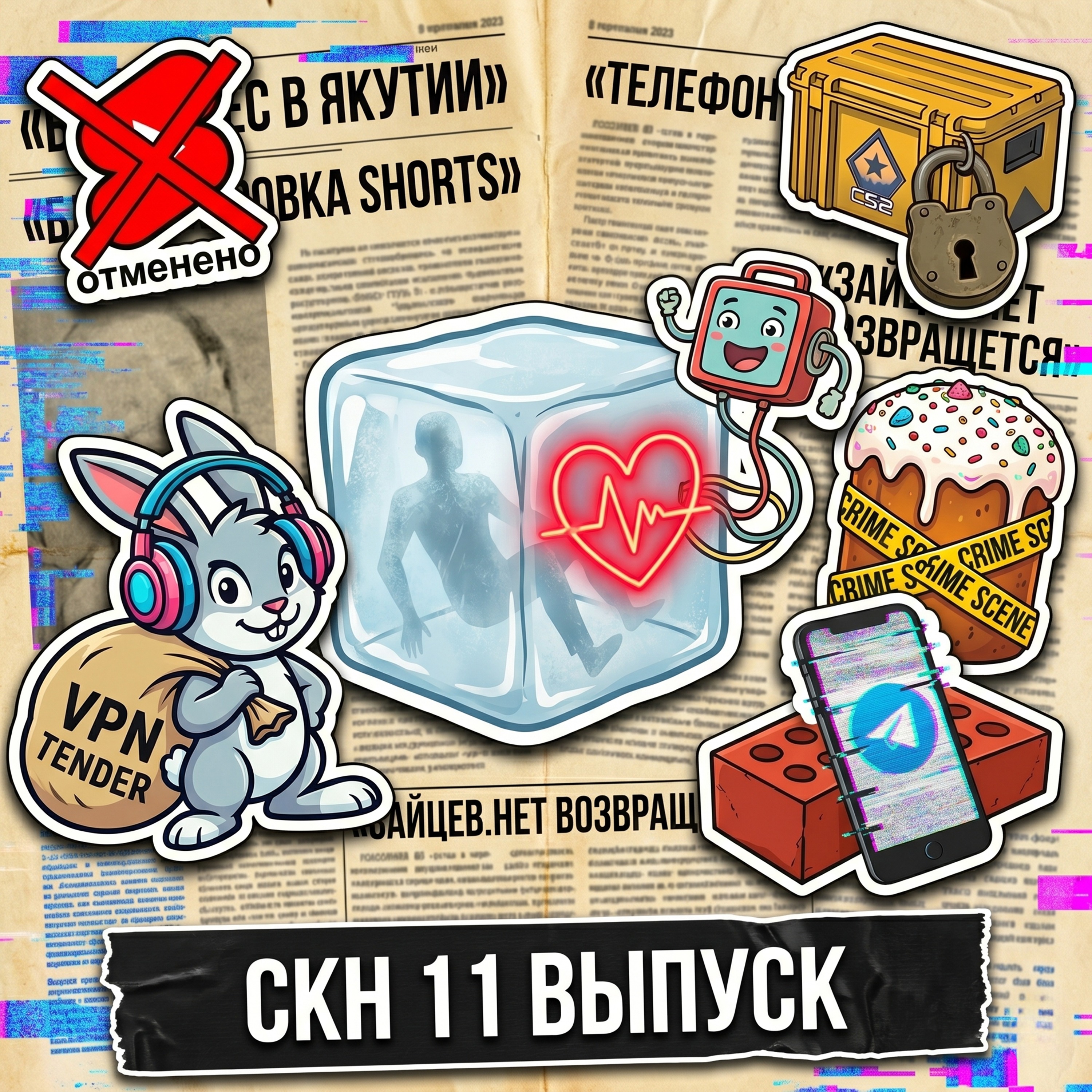 Штраф за кулич, махинации в Telegram-каналах и ИИ-клон погибшего сына / СКН №11 episode artwork