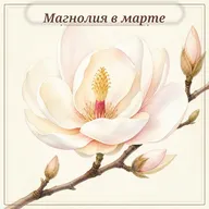 Магнолия в марте: Эстоума