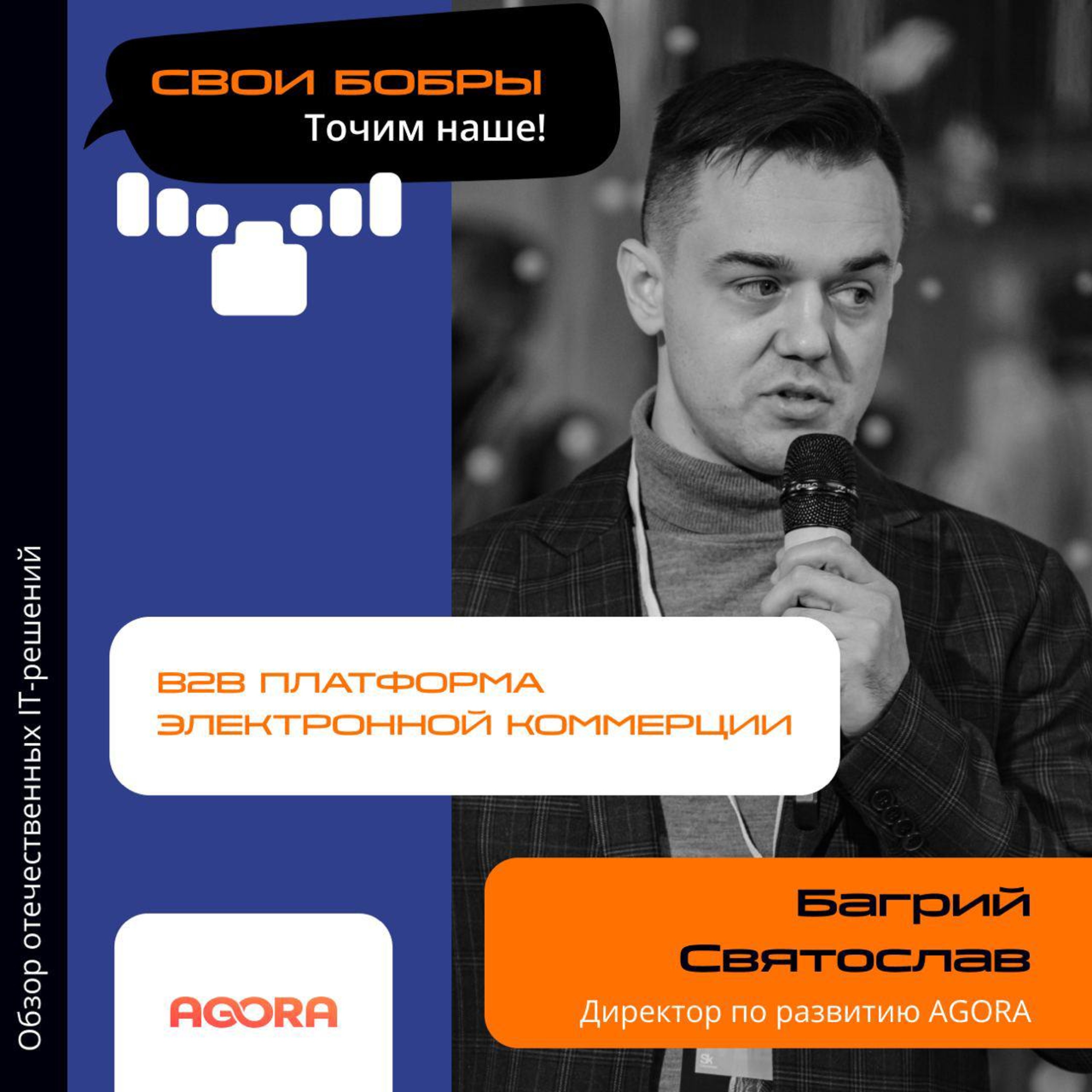 Свои Бобры. Точим наше: интервью со Святославом Багрием, директором по развитию компании AGORA episode artwork