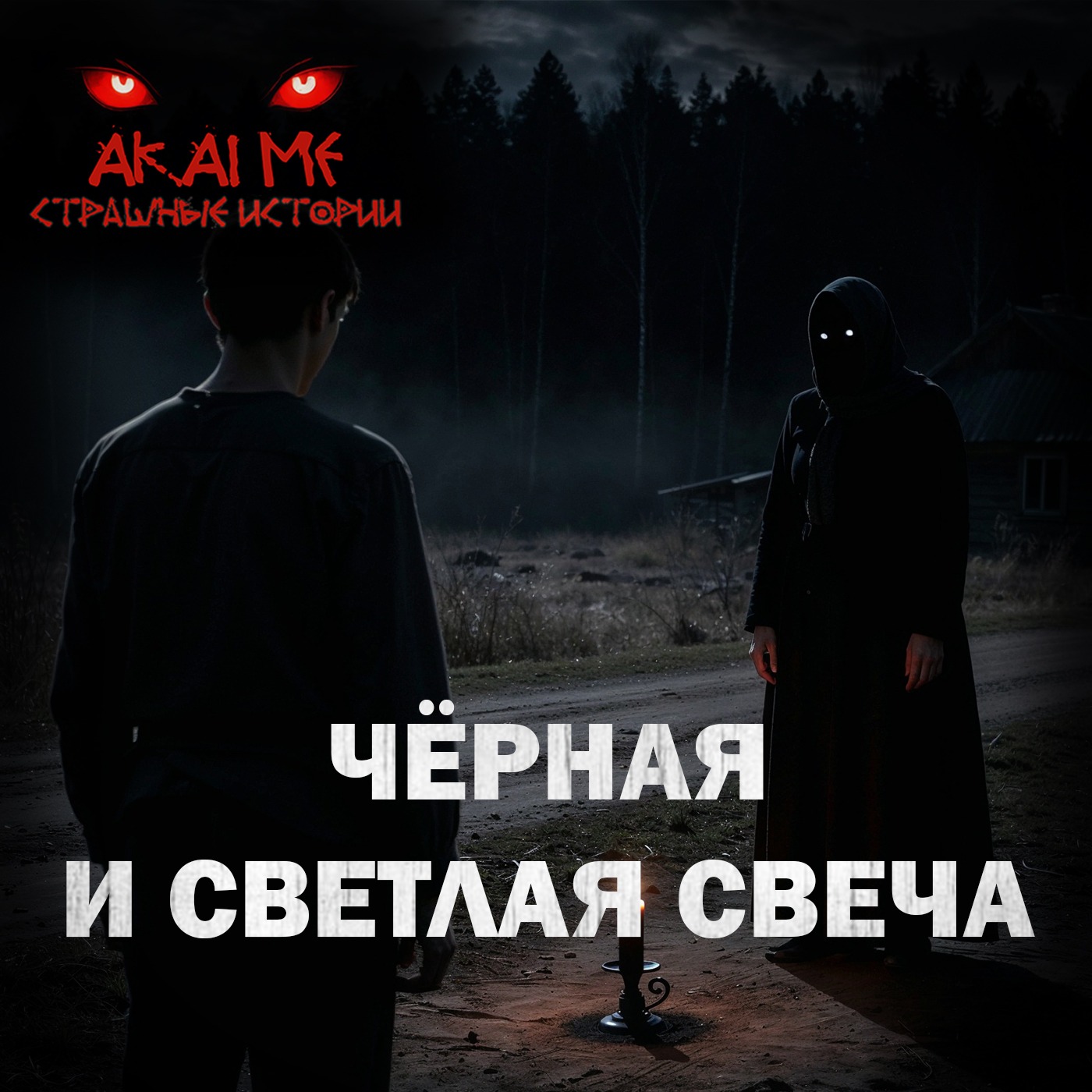 Чёрная и светлая свеча! Страшные истории на ночь. Страшилки на ночь