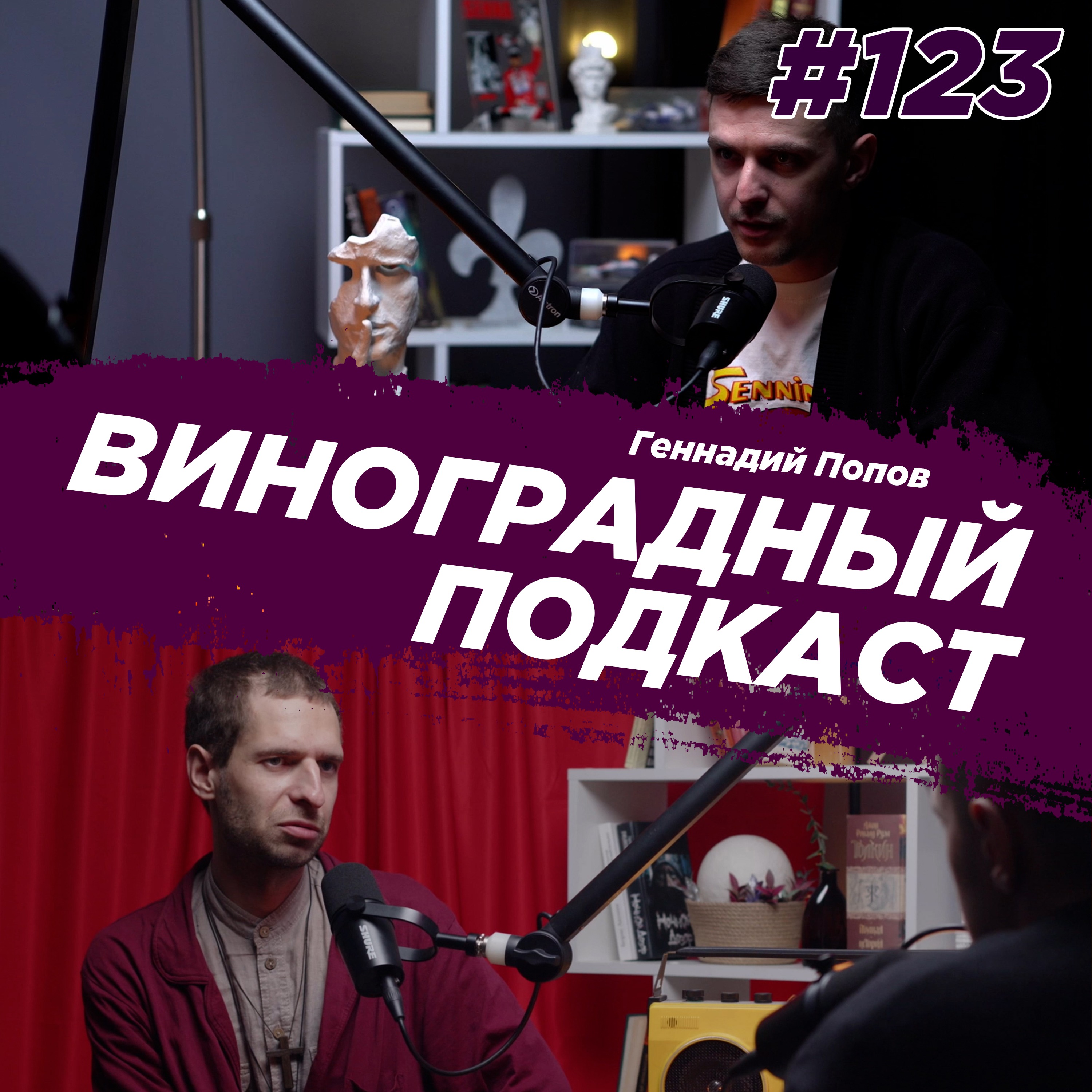 Геннадий Попов - о музыке, страхах и поиске себя через звук. Виноградный Подкаст №123 episode artwork