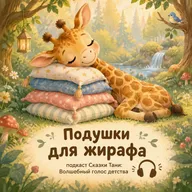 Подушки для жирафа - сказка на ночь. Елена Ульева. Татьяна Юренкова