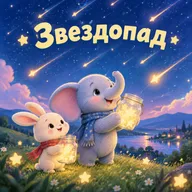 Звездопад - сказка на ночь. Елена Ульева. Татьяна Юренкова