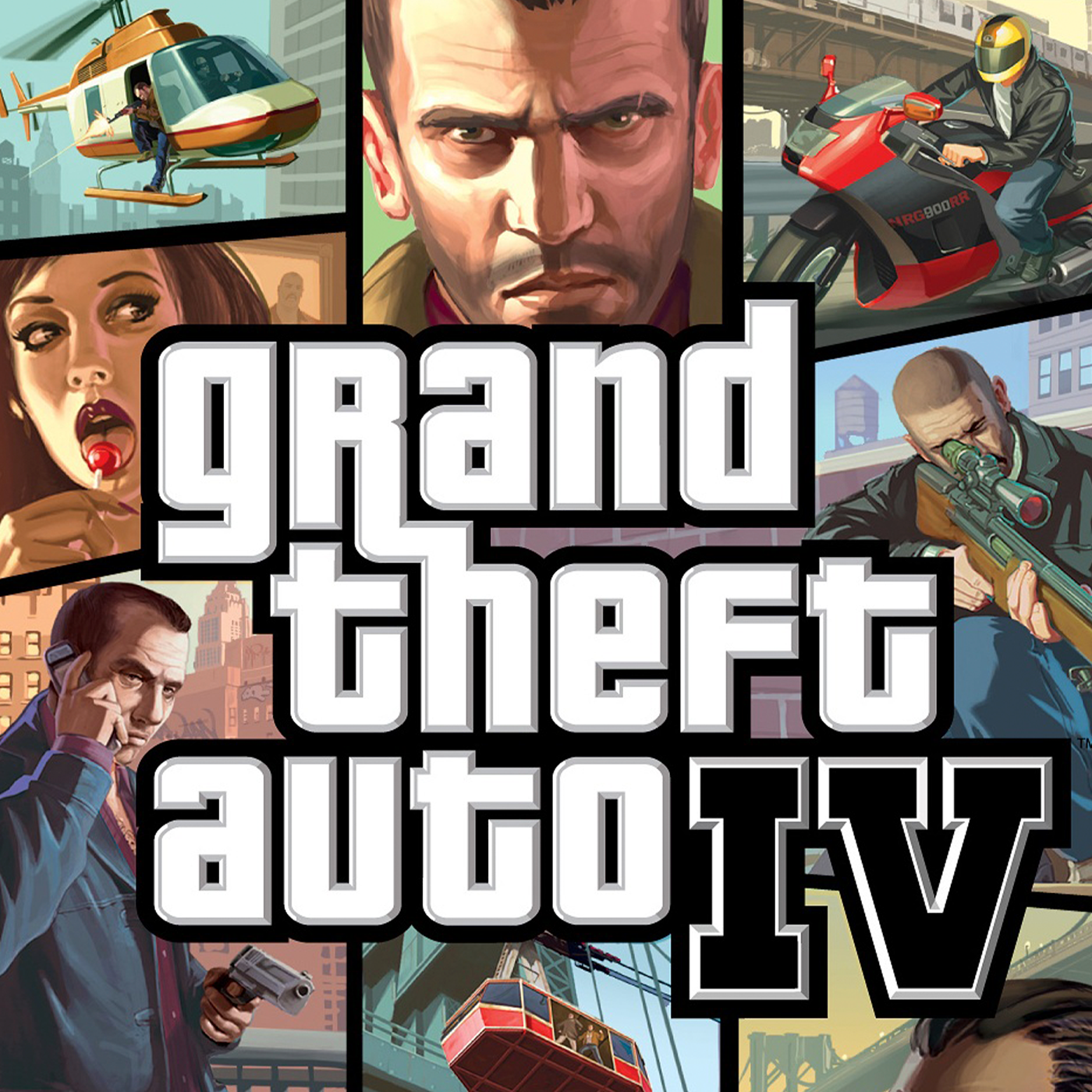 Grand Theft Auto 4 episode artwork