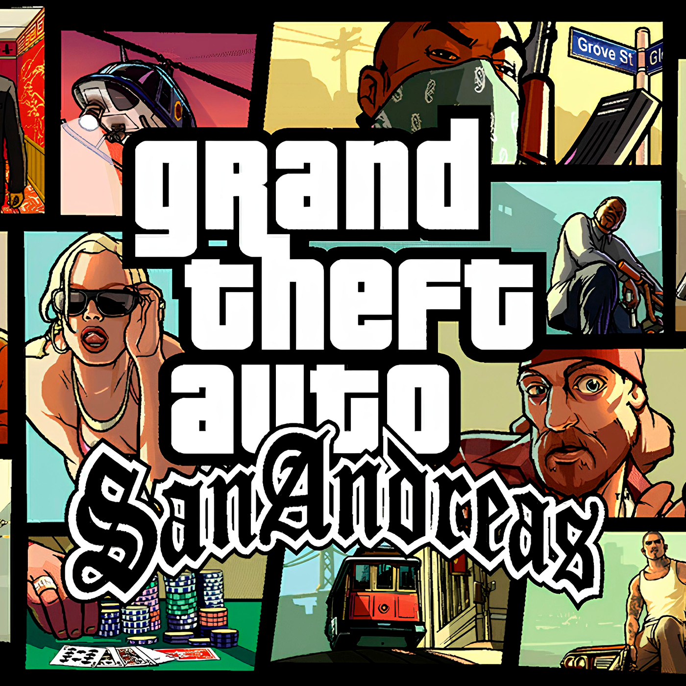 GTA San Andreas episode artwork