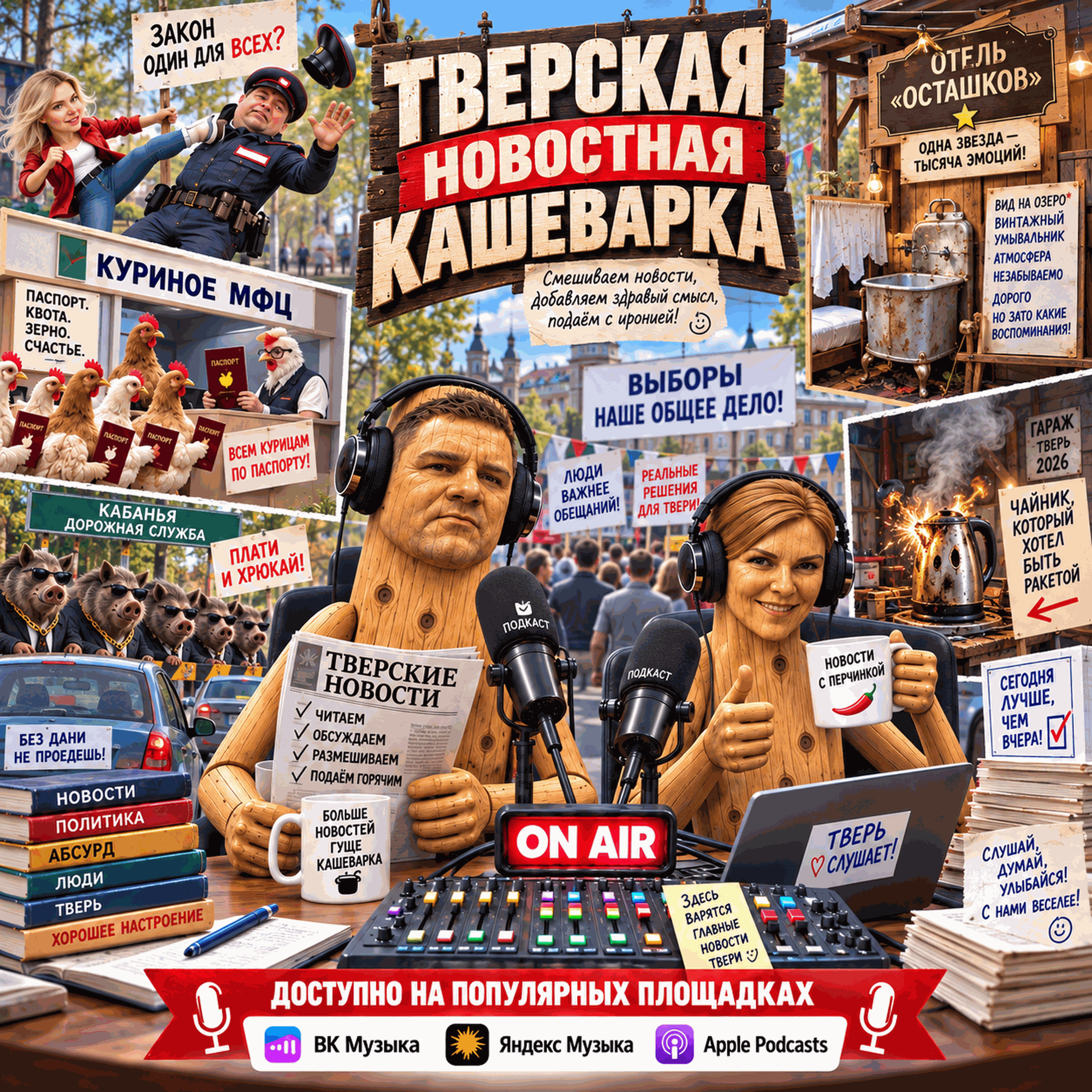 Тверская новостная кашеварка 10.09.2026 episode artwork