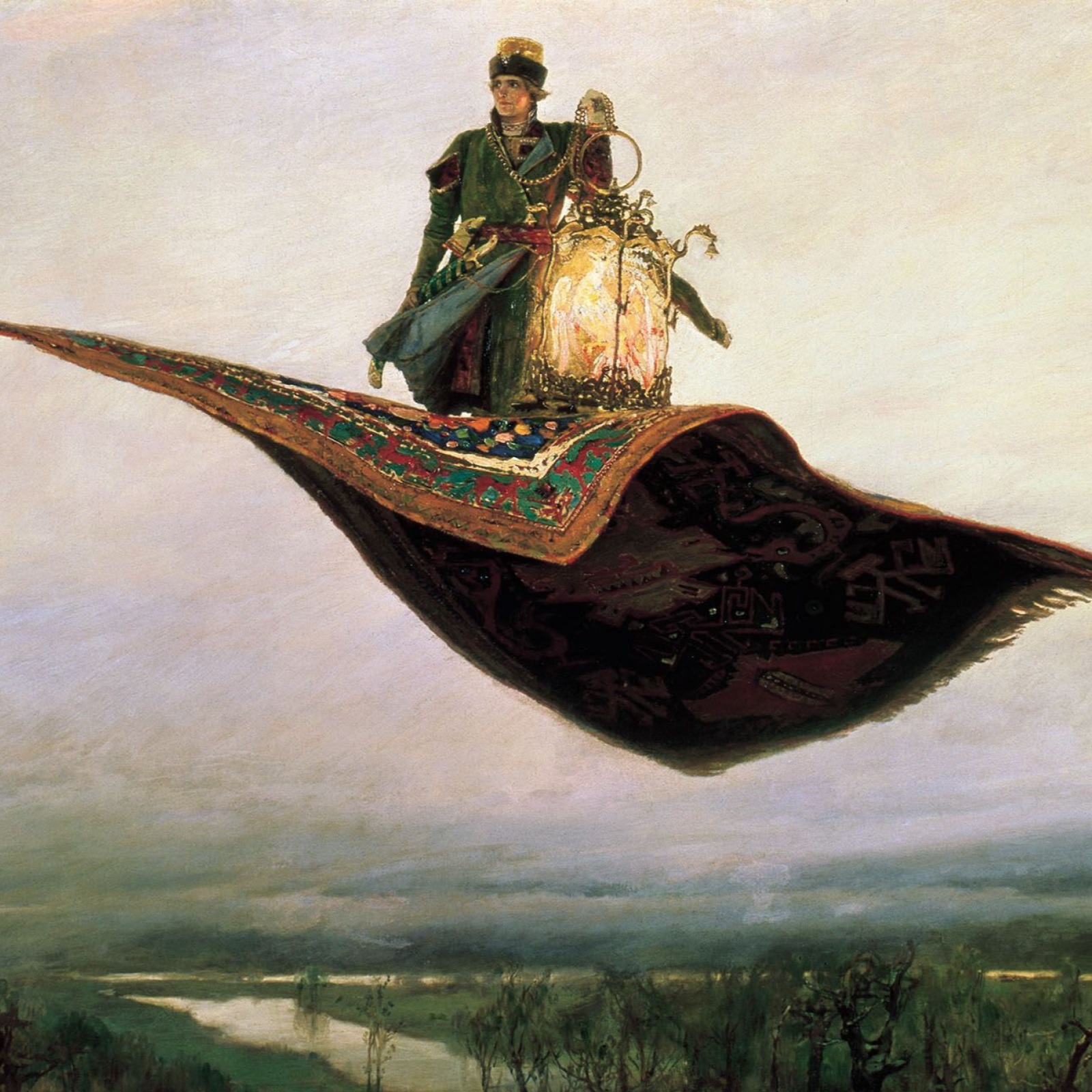 Мир в красках: «Ковер-самолет» Виктор Васнецов