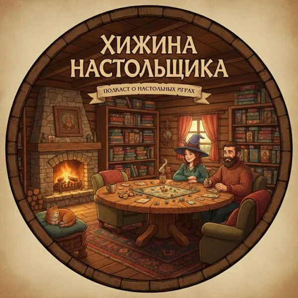 Хижина настольщика • Подкаст про настольные игры