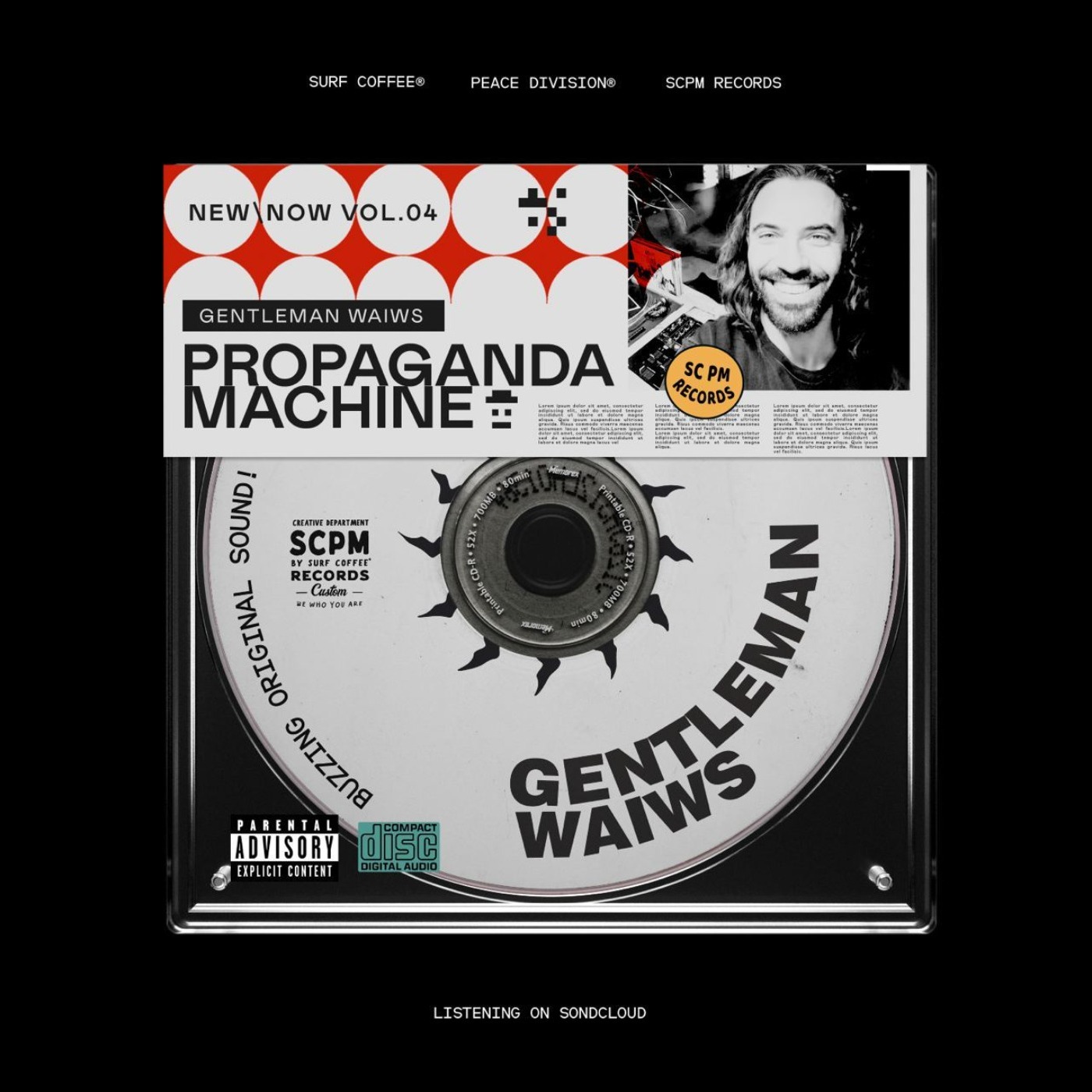 Peace Division Spcl Vol. by SCPM records® x Gentleman Waiws! NEW/NOW episode artwork