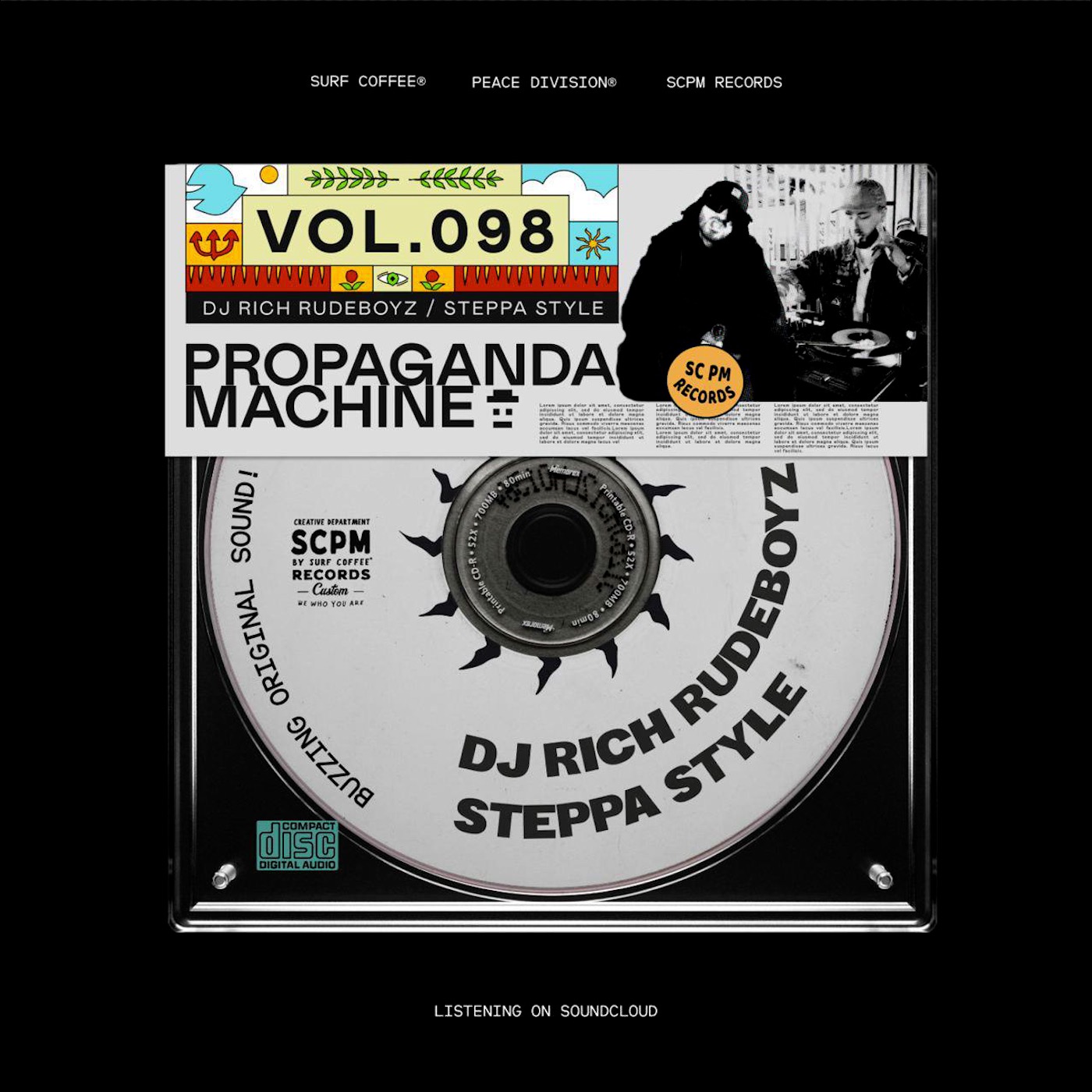 Propaganda Machine by Surf Coffee® x Rich Rudeboyz x Steppa Style vol. 098 episode artwork