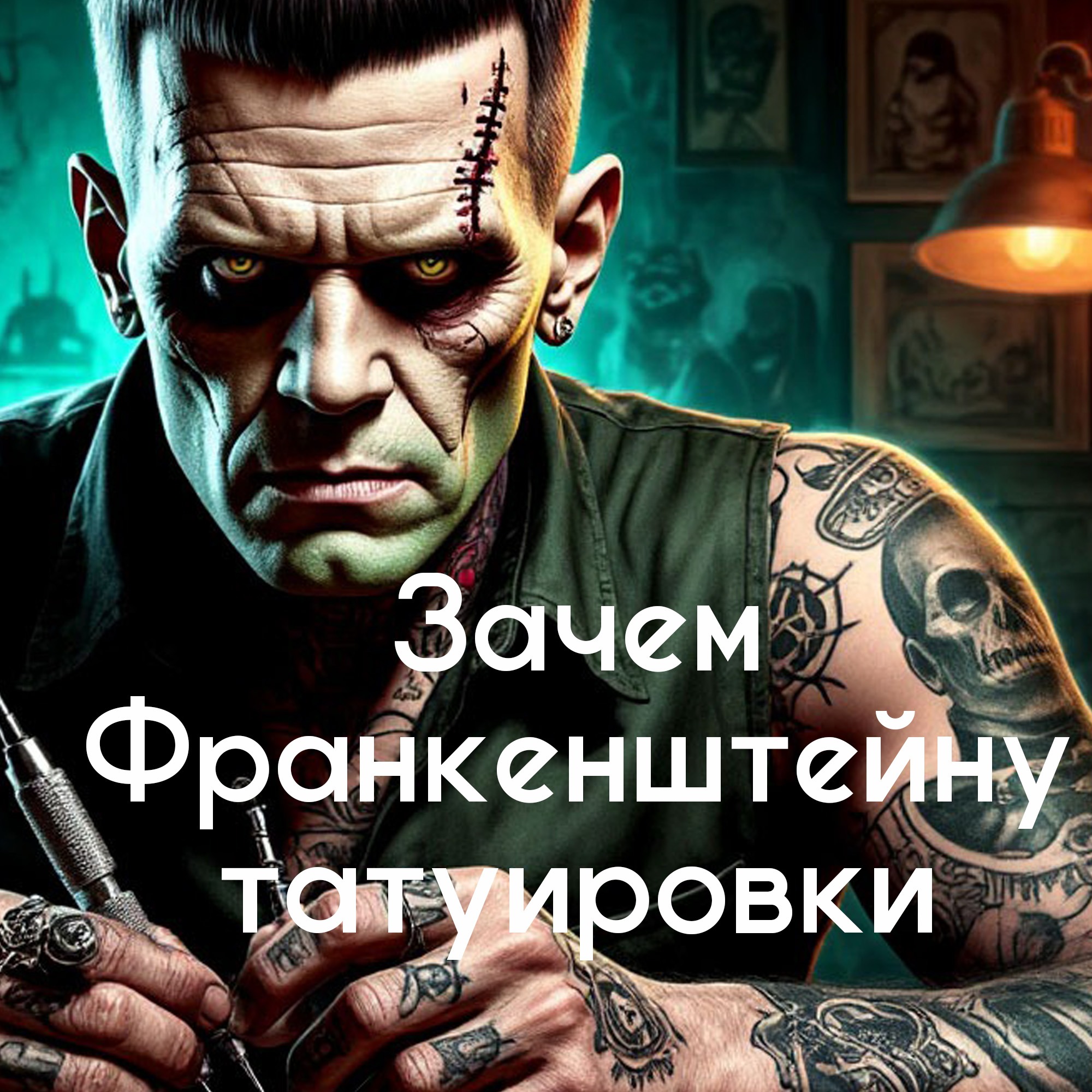 Зачем Франкенштейну татуировки - история перед сном podcast