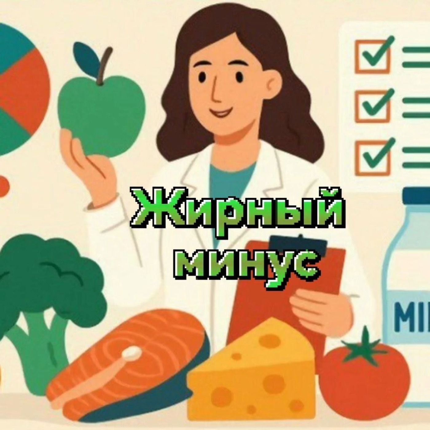 Жирный минус