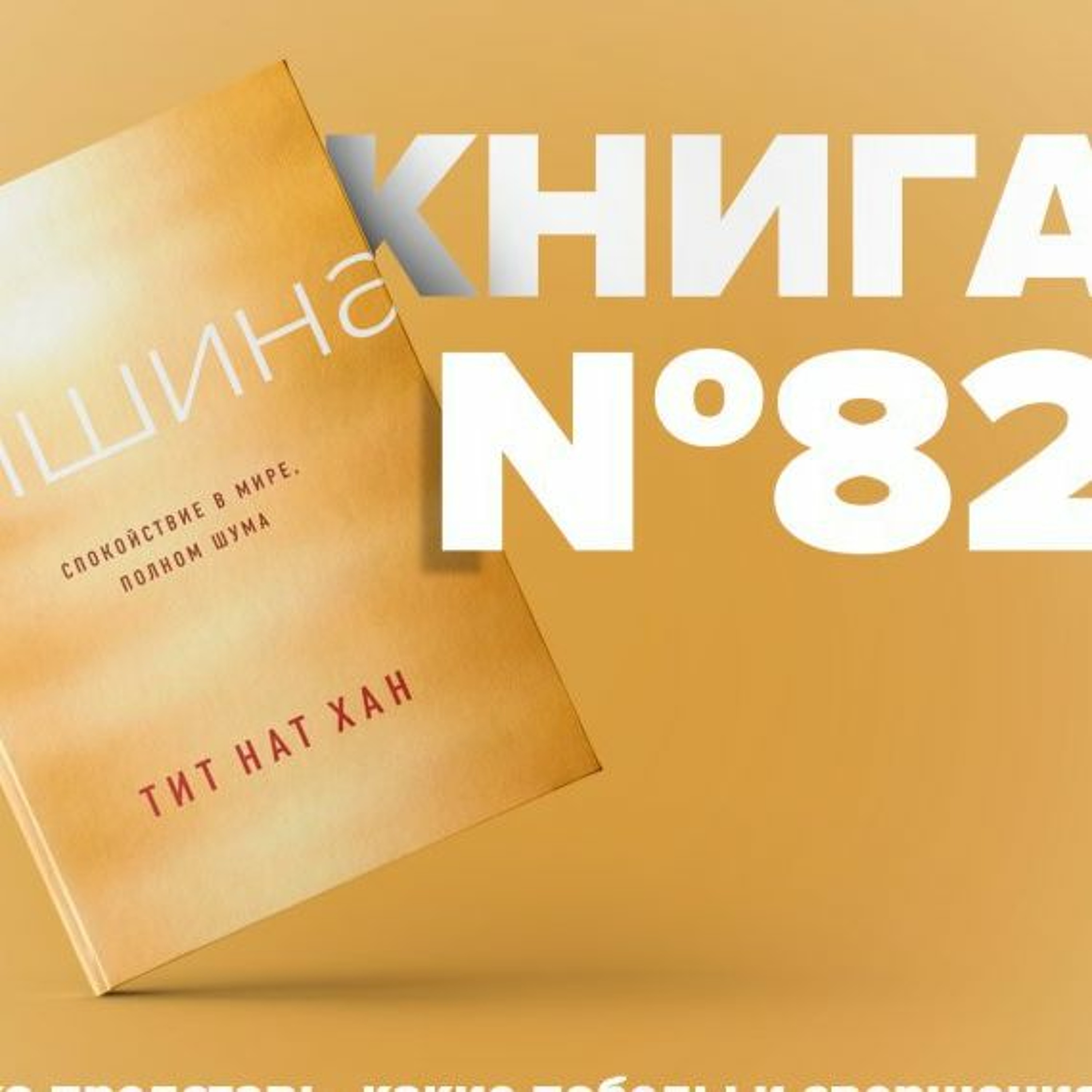 ​​Книга #82 - Тишина. Спокойствие в мире, полном шума. Тит Нат Хан. Психология episode artwork