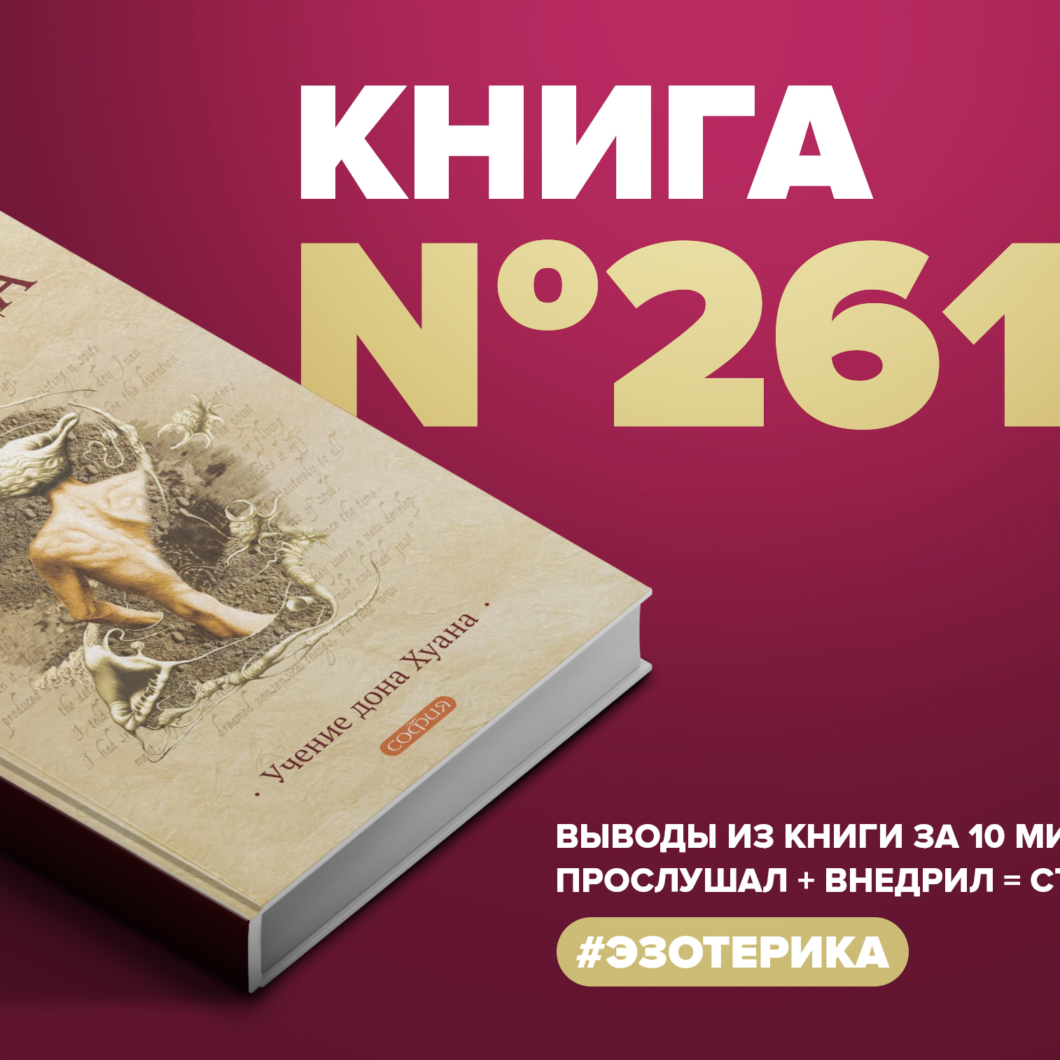 Книга #261 - Учение дона Хуана. Карлос Кастанеда episode artwork