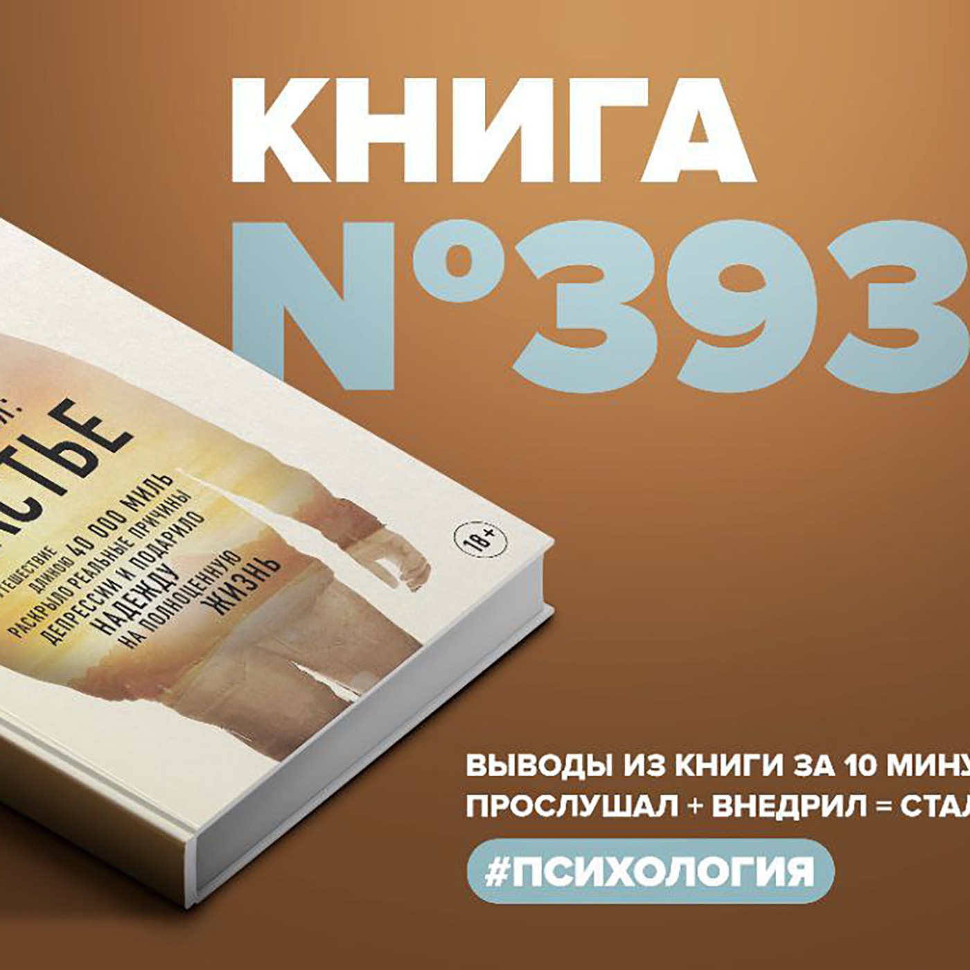 Книга #393 - Пункт назначения: счастье. Как путешествие длиною 40 000 миль раскрыло реальные причины депрессии.