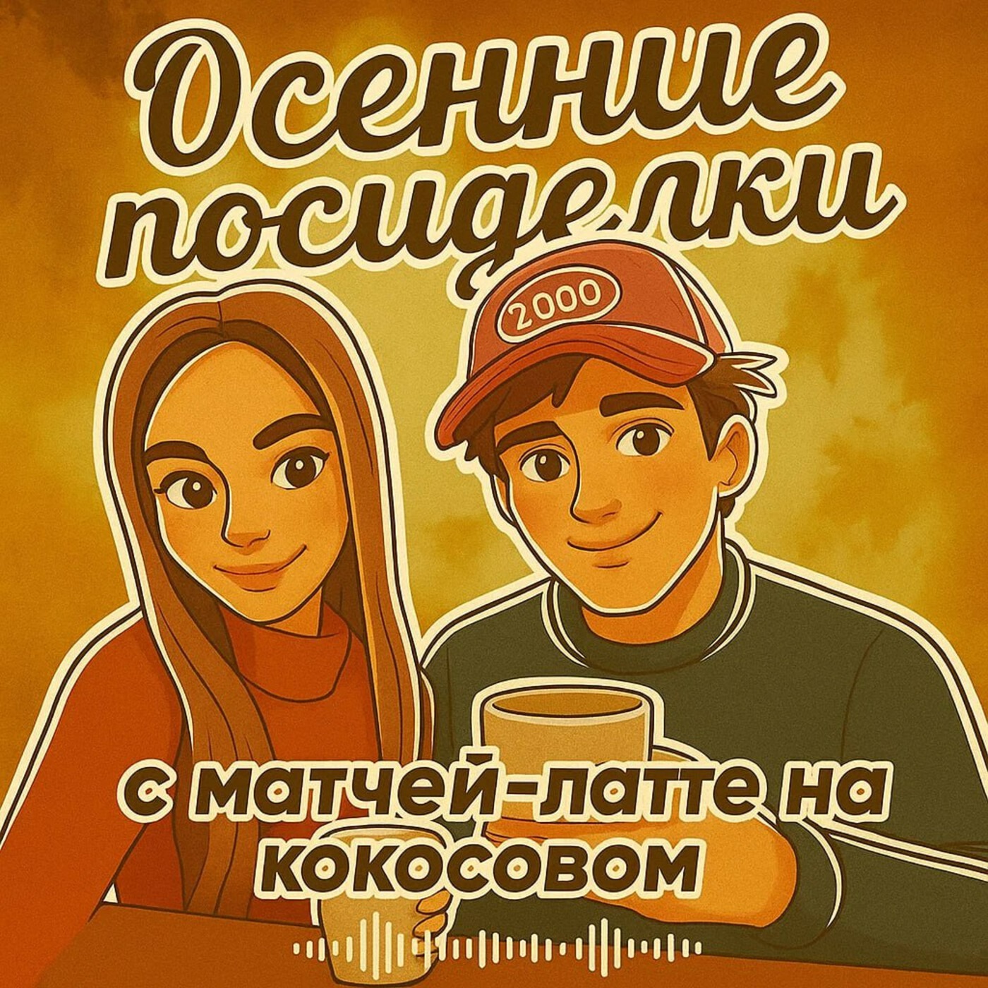 Осенние посиделки с матча-латте на кокосовом