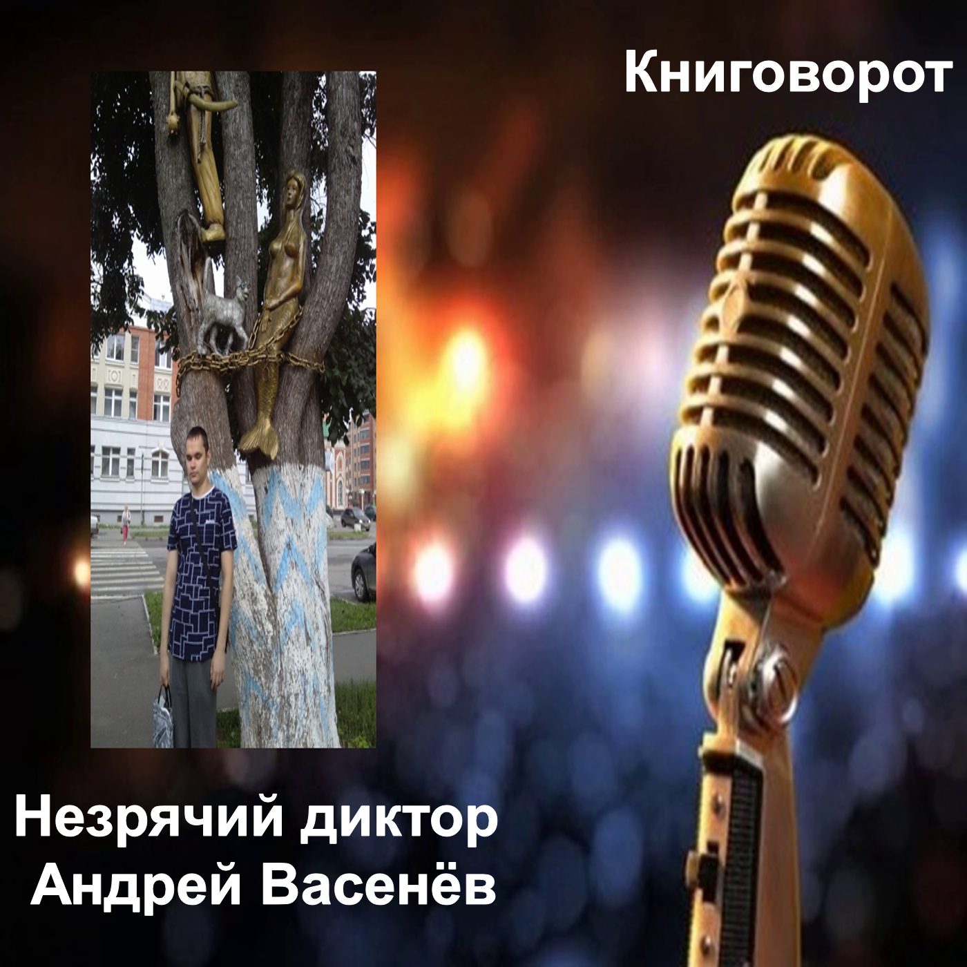 Незрячий диктор Андрей Васенёв - Книговорот