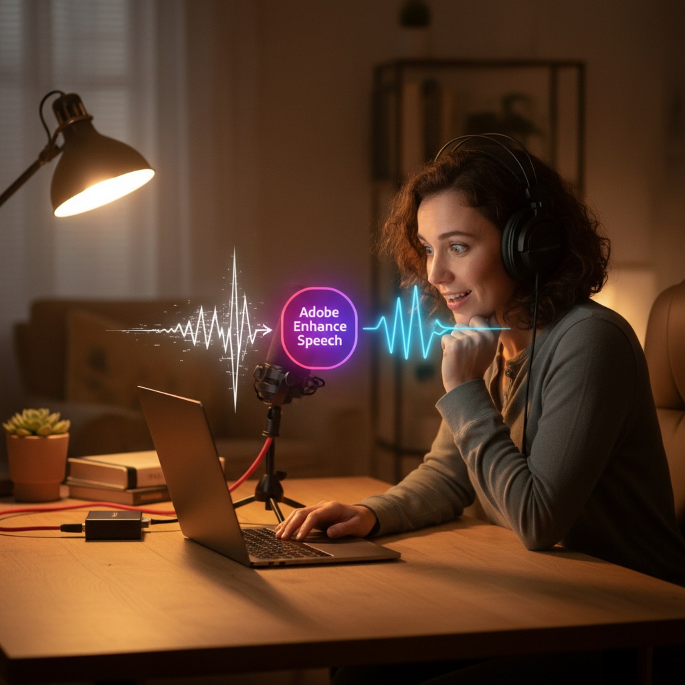 Как сделать звук студийного качества бесплатно: секреты Adobe Podcast episode artwork