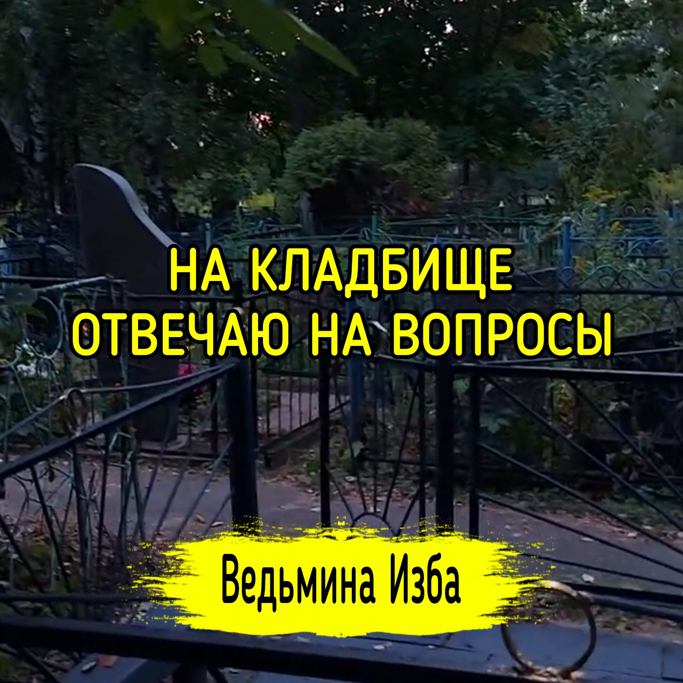 НА КЛАДБИЩЕ. ОТВЕЧАЮ НА ВОПРОСЫ. ВЕДЬМИНА ИЗБА ▶️ ИНГА ХОСРОЕВА episode artwork