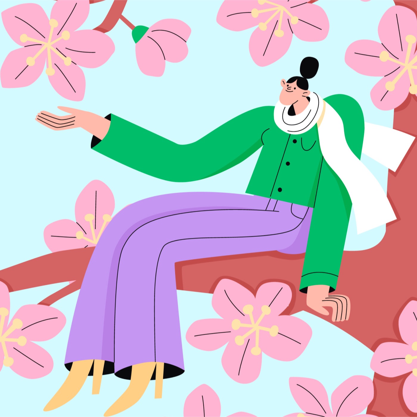 35. Это было весной, в мои 27: бабл-ти, цветущий жасмин, разбитое сердце и любимые сериалы