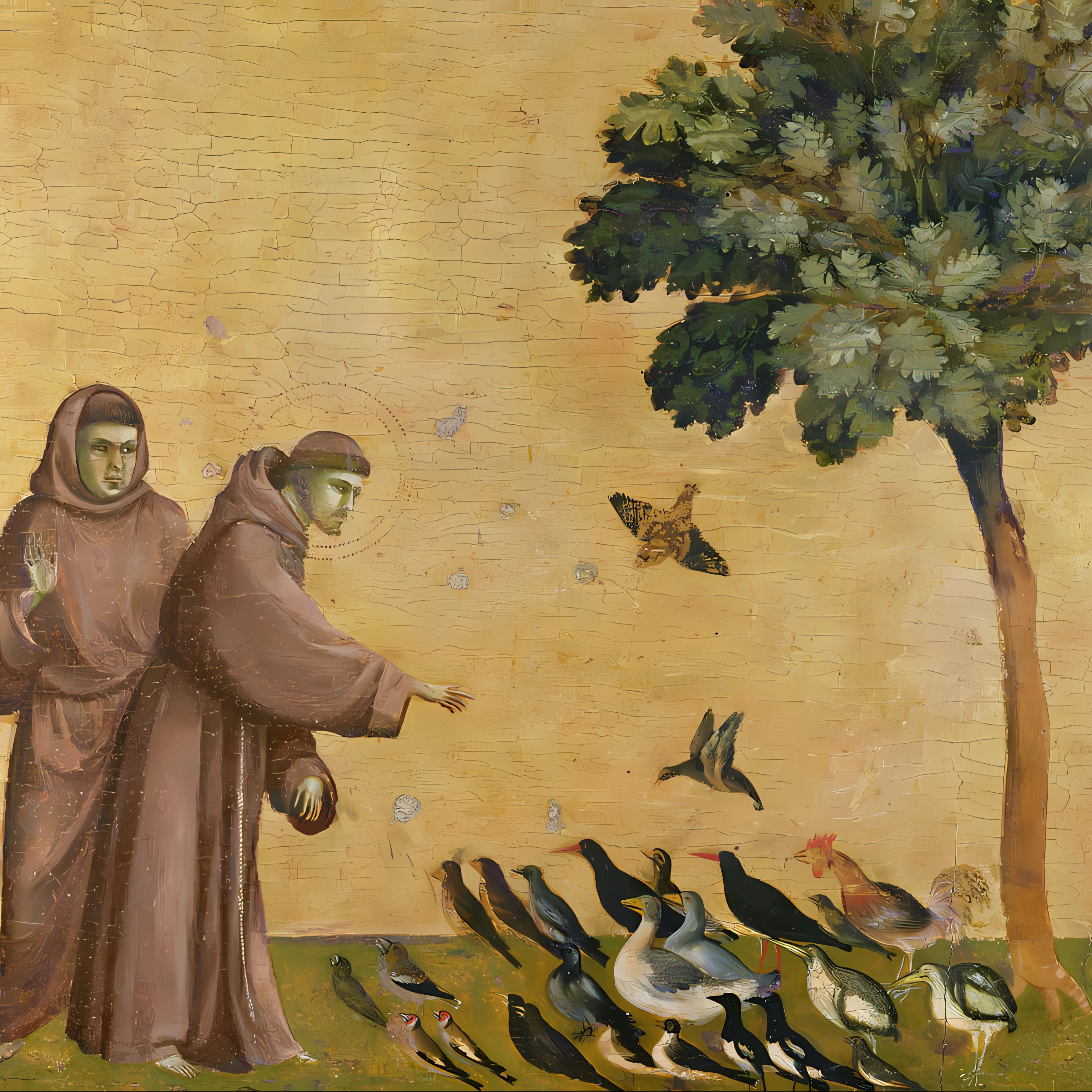 Laudes Creaturarum. Часть 3: St. Francis 4 vow Laudes Creaturarum. Хакуин Экаку. Река Ри