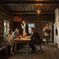 За спиной моей семь колен родни. Елена Ханова