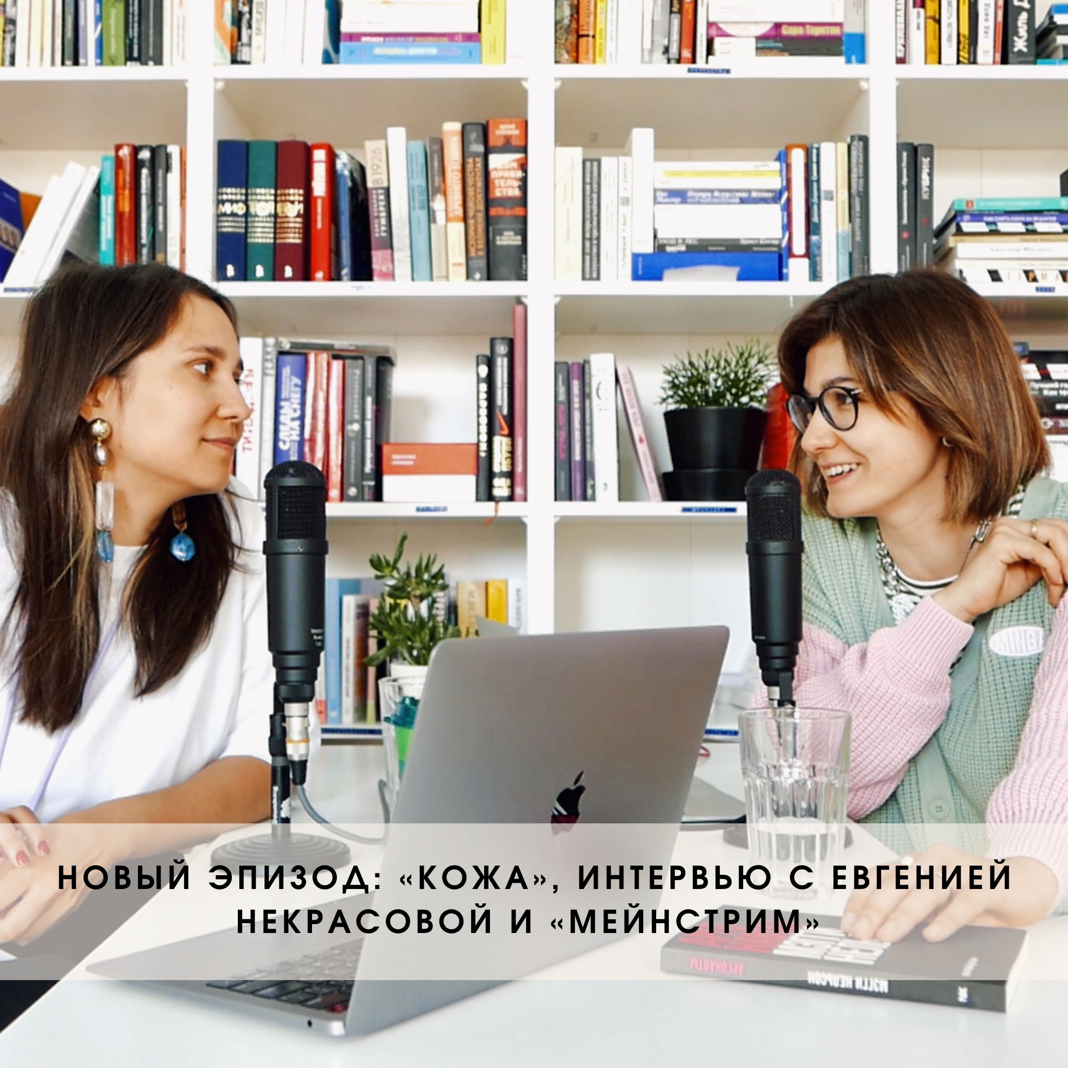 Книжный сериал «Кожа», интервью с Евгенией Некрасовой и «Мейнстрим» episode artwork