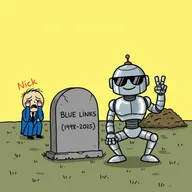 The Funeral of the Blue Link ⚰️ (Your Traffic Isn't Missing, It's Stolen)