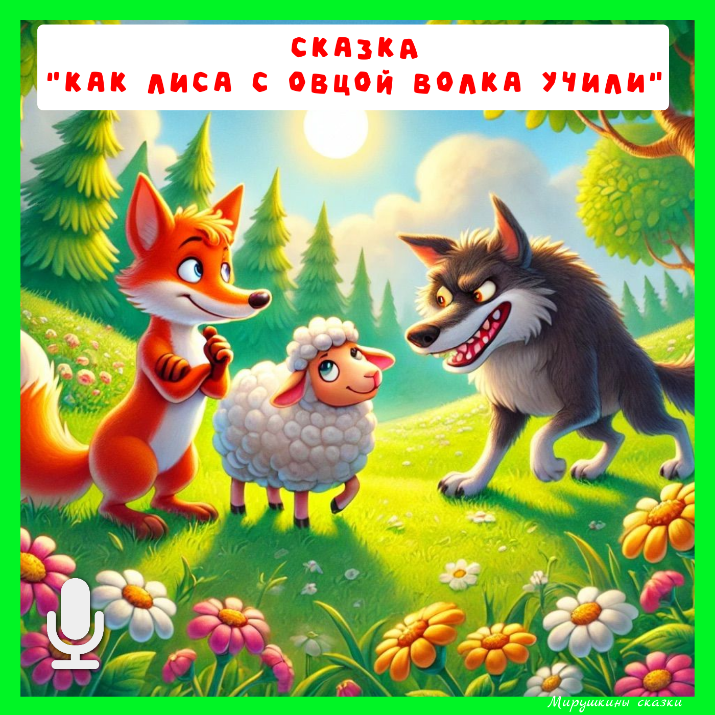 Как лиса с овцой волка проучили episode artwork