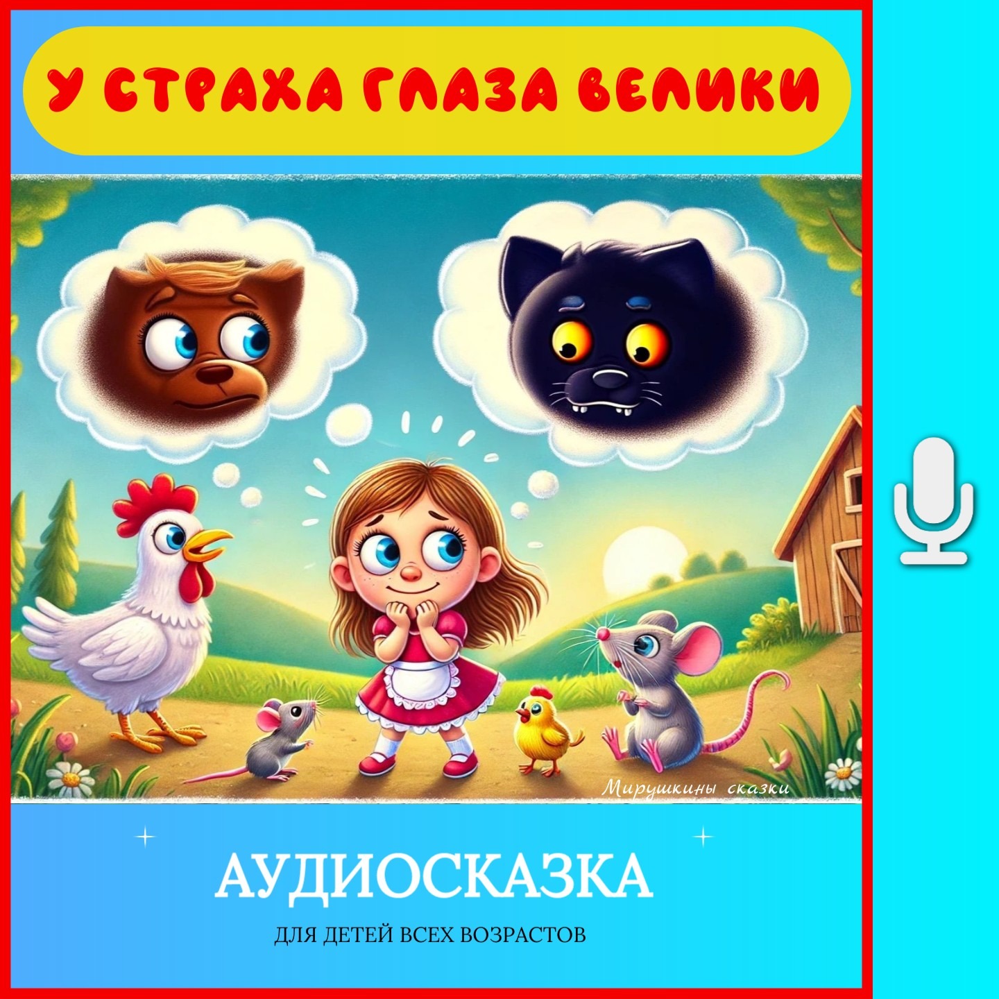 У страха глаза велики | аудиосказки | народные сказки | детские сказки онлайн | сказка | мультики episode artwork
