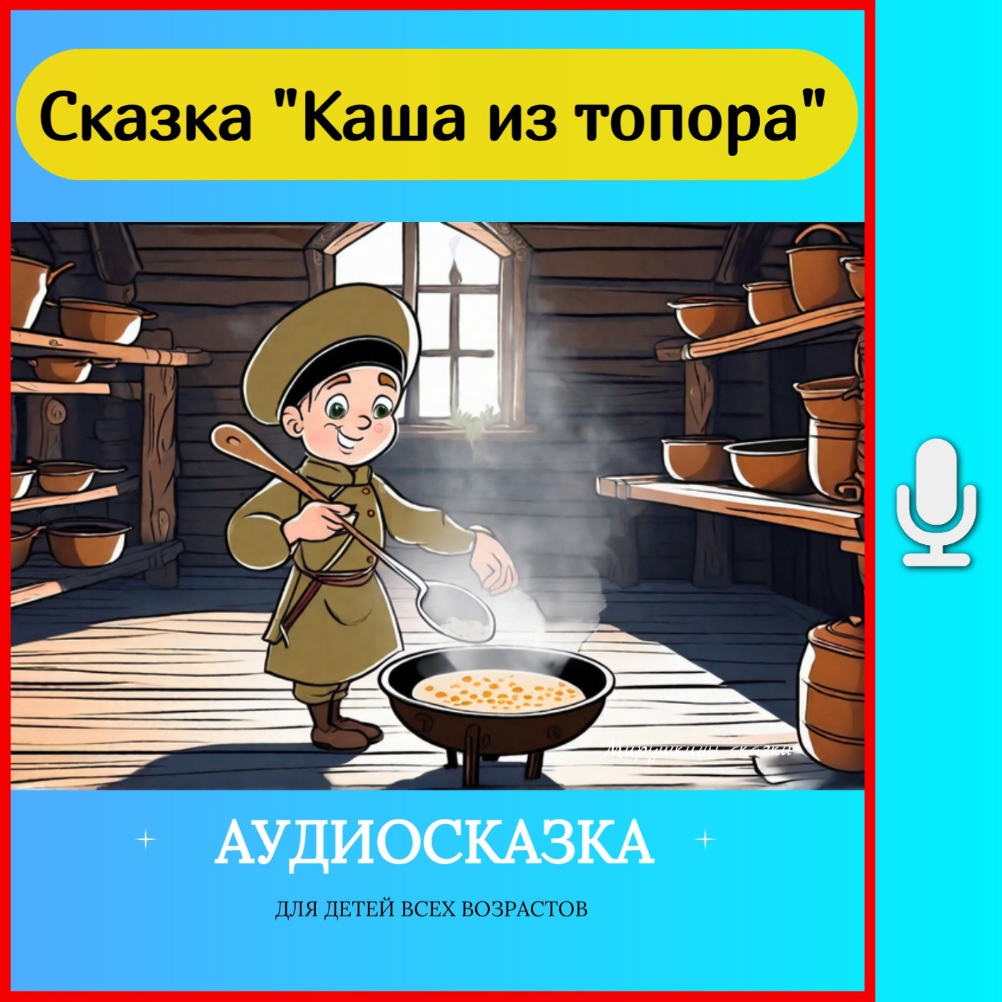 Каша из топора | аудиосказки | народные сказки | детские сказки онлайн | сказка | мультик episode artwork