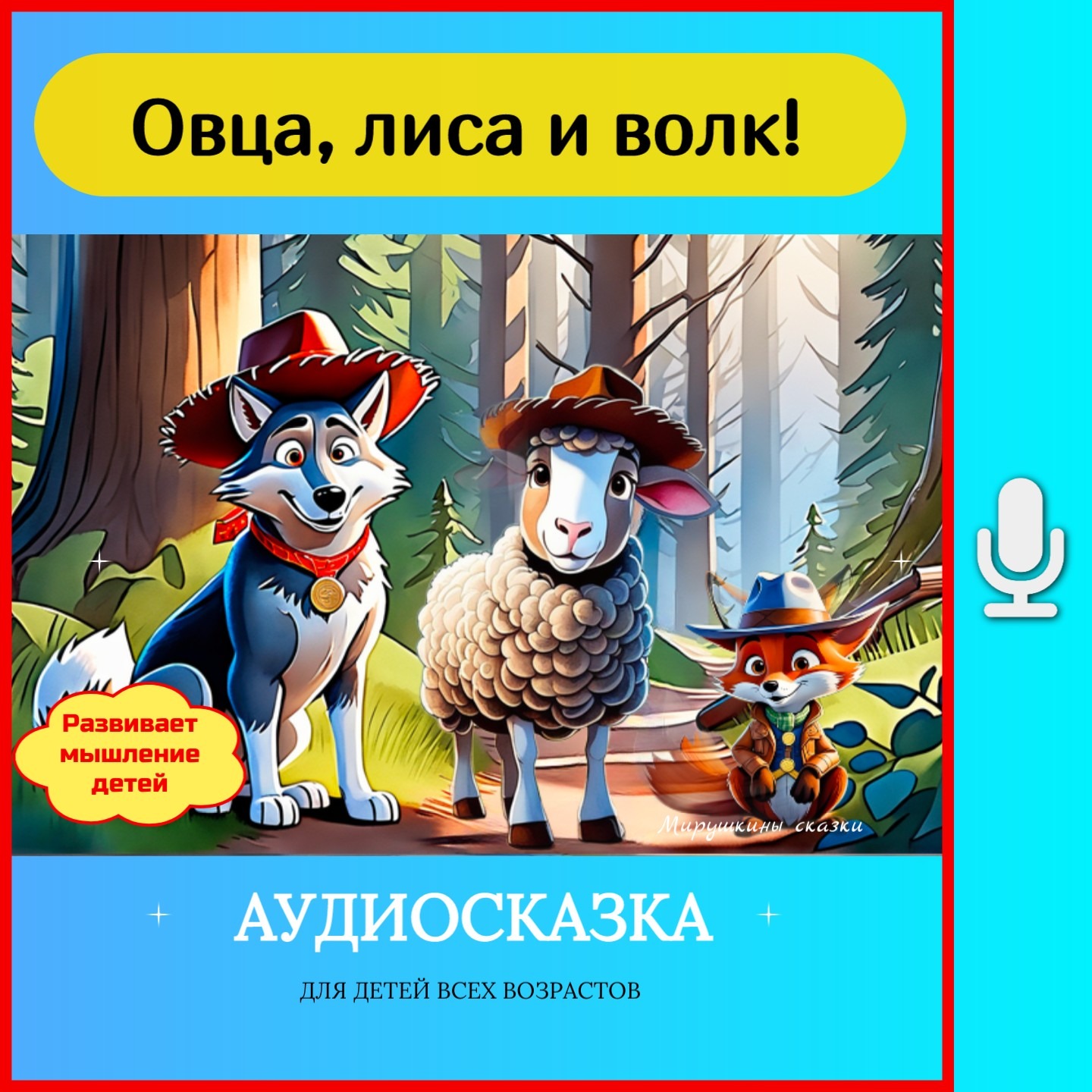 Овца, лиса и волк episode artwork
