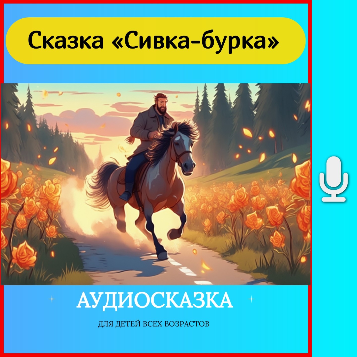 Сивка бурка | аудиосказки | народные сказки | детские сказки онлайн | сказка | мультик | слушать episode artwork