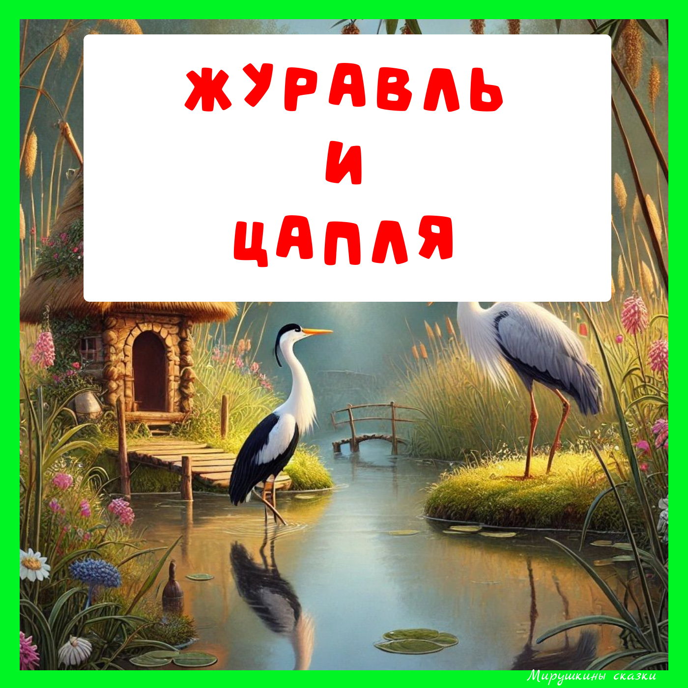 Журавль и цапля | без рекламы на boosty "Детские сказки" episode artwork
