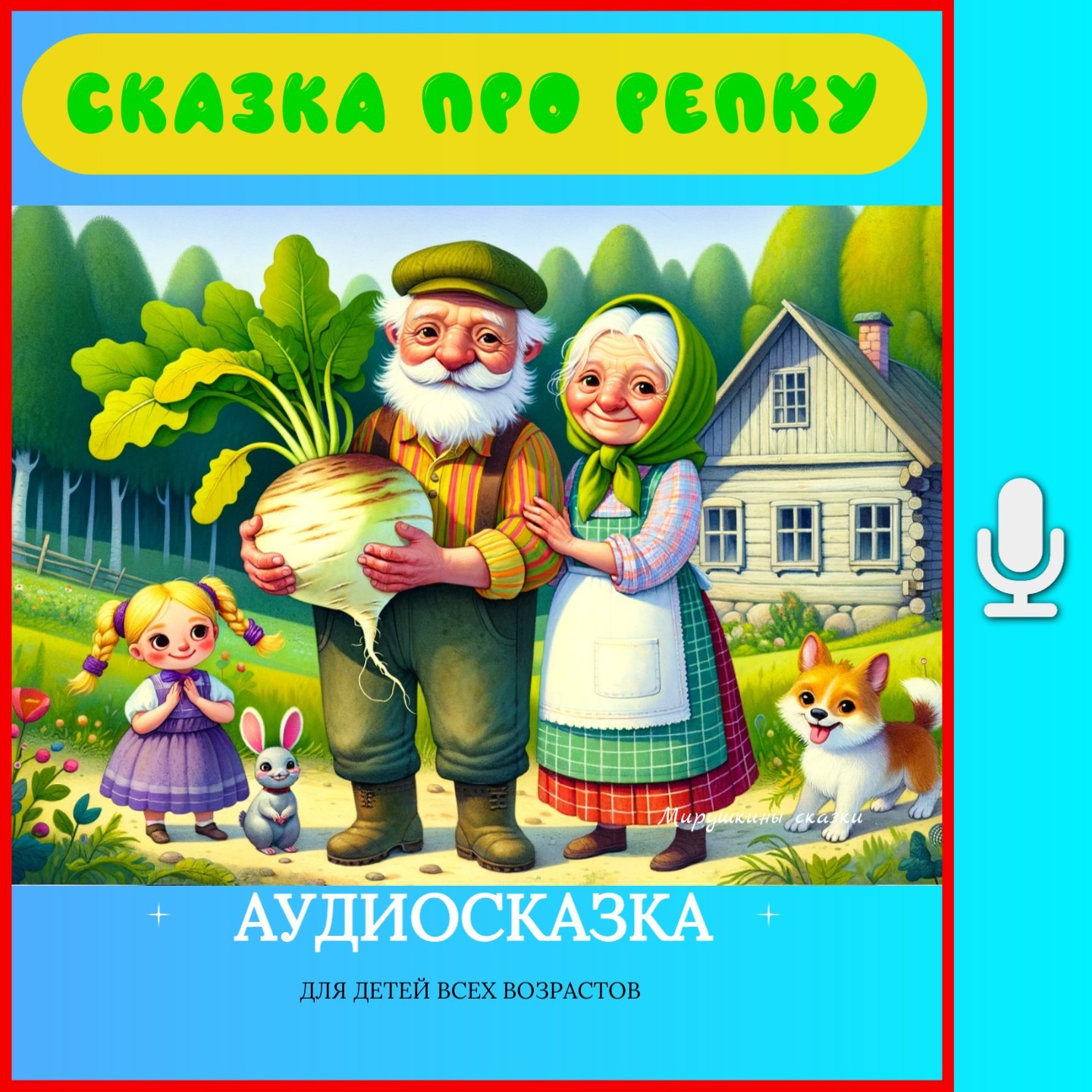 Сказка про репку | слушать онлайн сказки | детские сказки | аудиосказки на ночь| детские сказки episode artwork