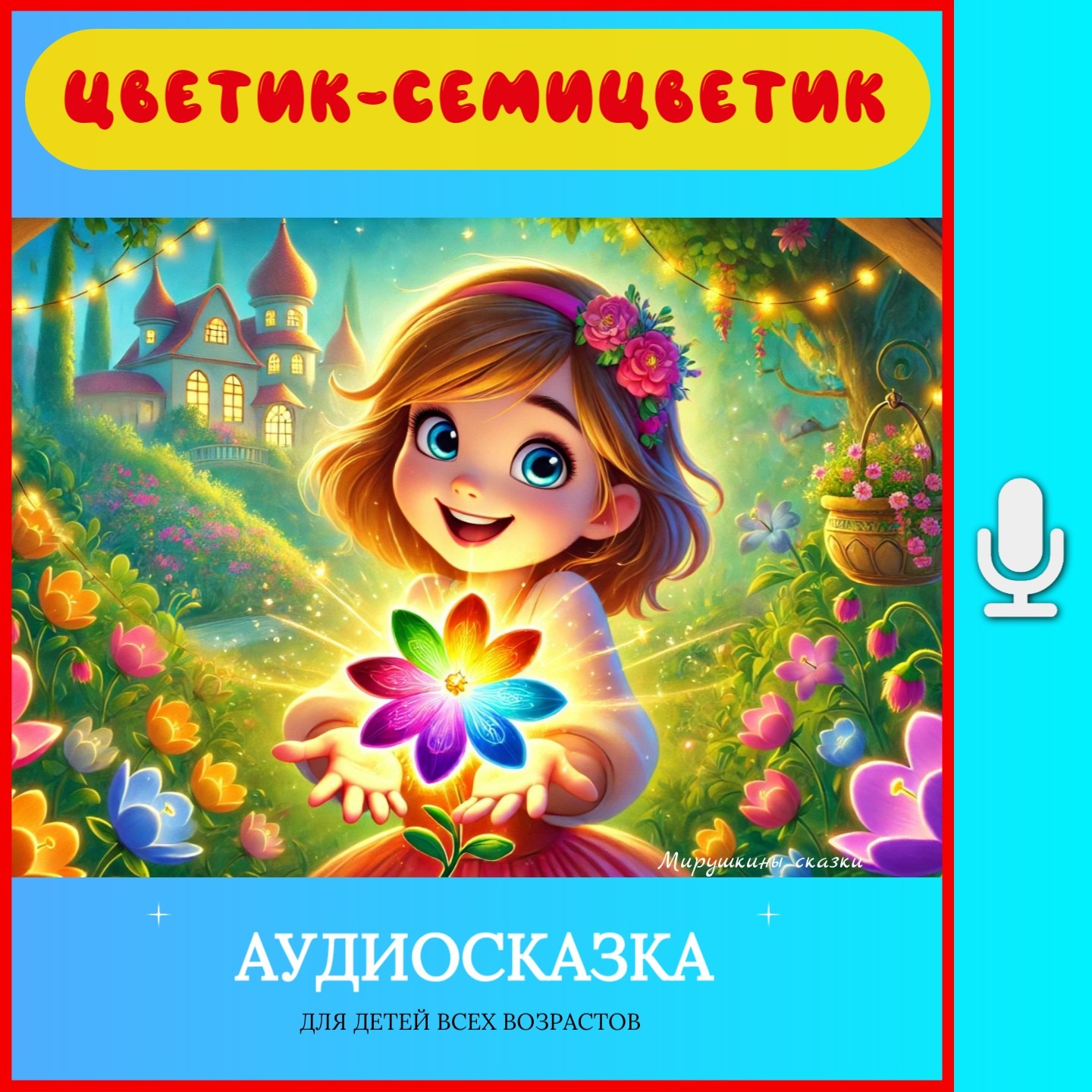 Цветик семицветик | слушайте без рекламы на boosty "Детские сказки" episode artwork