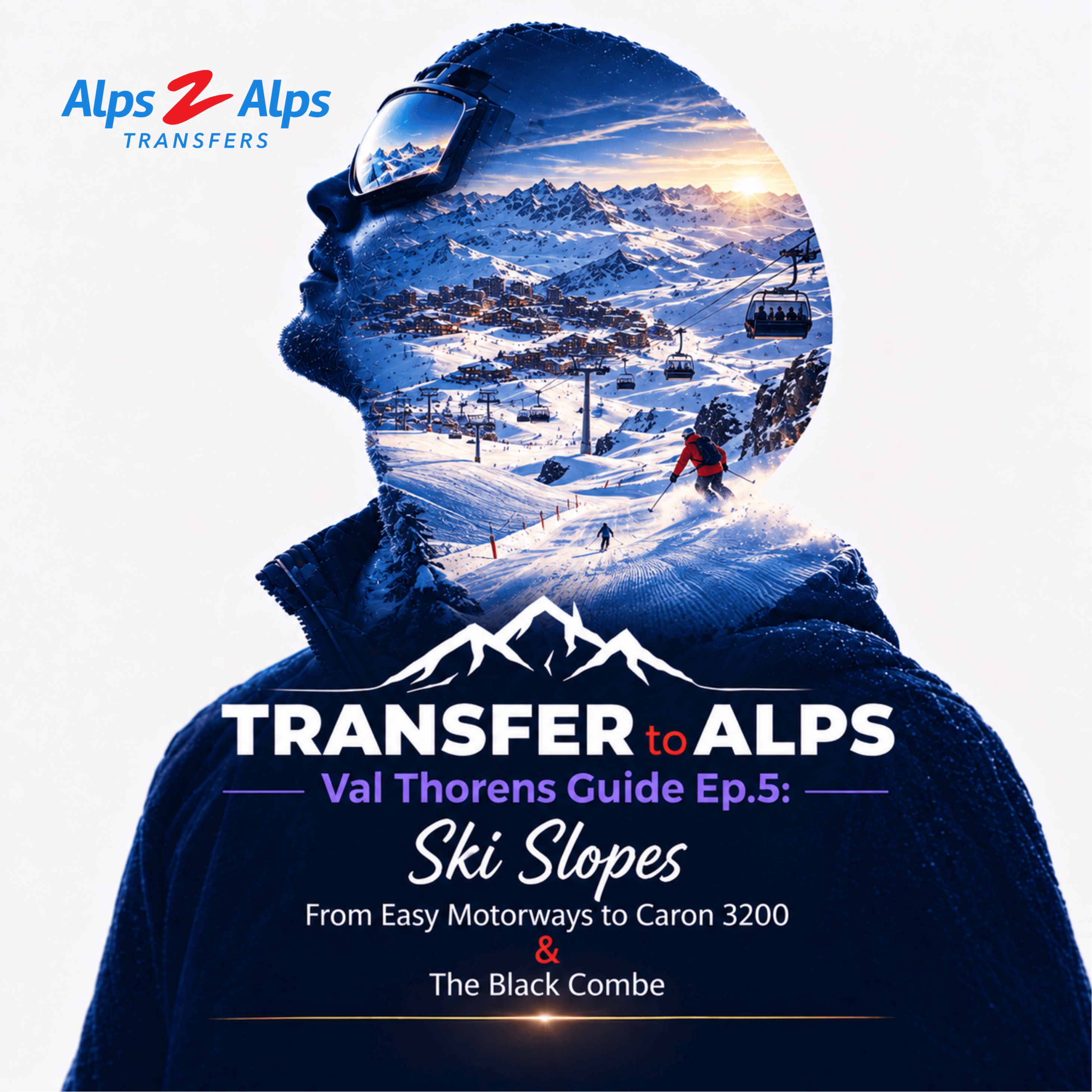Val Thorens Guide Ep.5: Ski Slopes. From Easy Motorways to Caron 3200 & The Black Combe