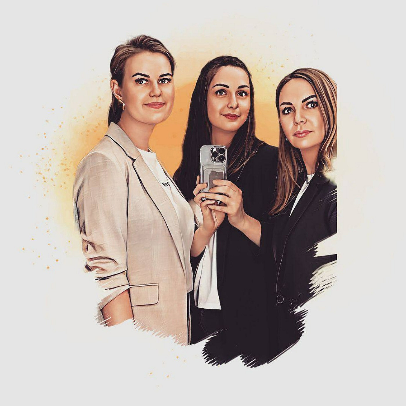 Трое в гармонии