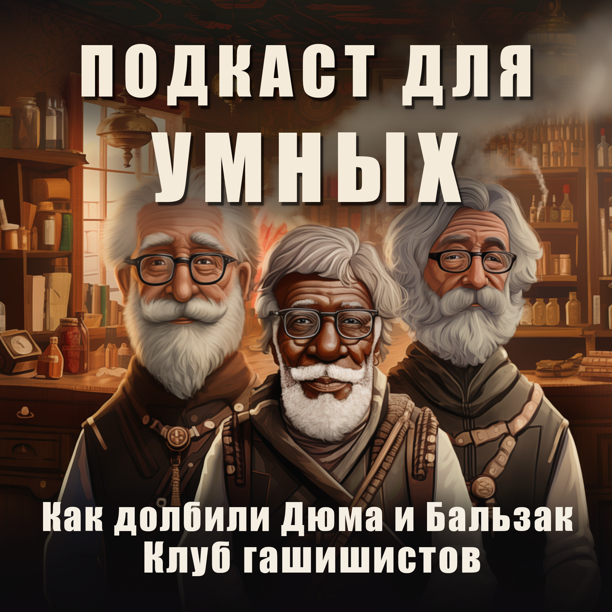 Подкаст для Умных! Как долбили Дюма и Бальзак. Клуб гашишистов. episode artwork