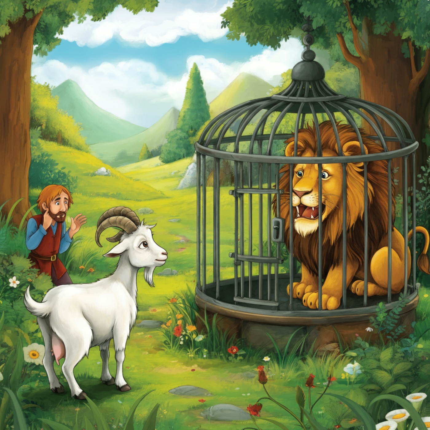 Лев и коза. Африканская сказка episode artwork