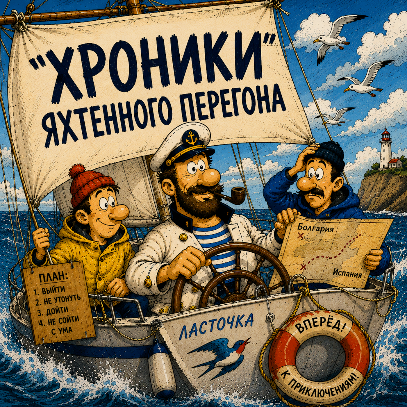 "Хроники" яхтенного перегона