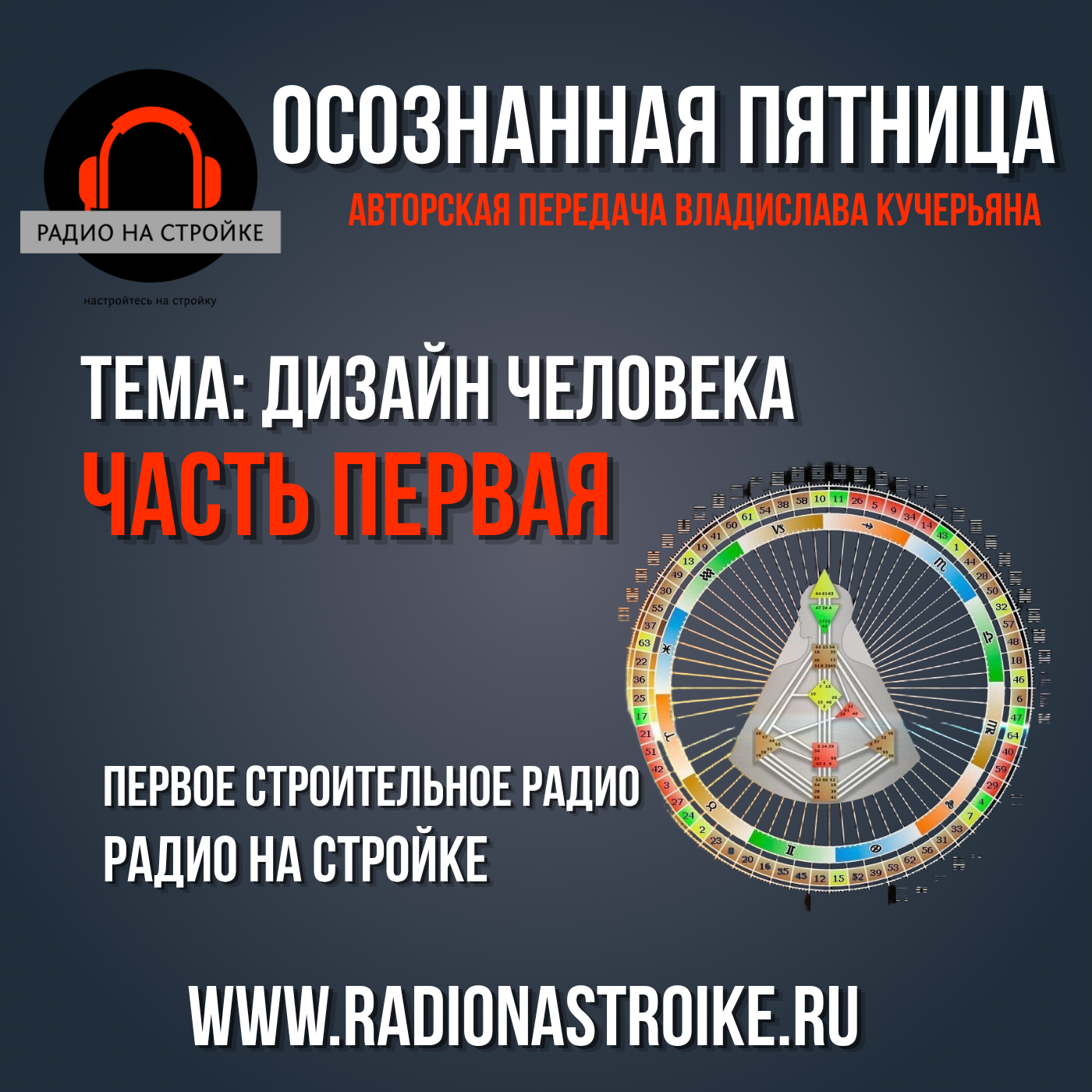 Дизайн человека в авторской передаче Владислава Кучерьяна на Радио на Стройке episode artwork