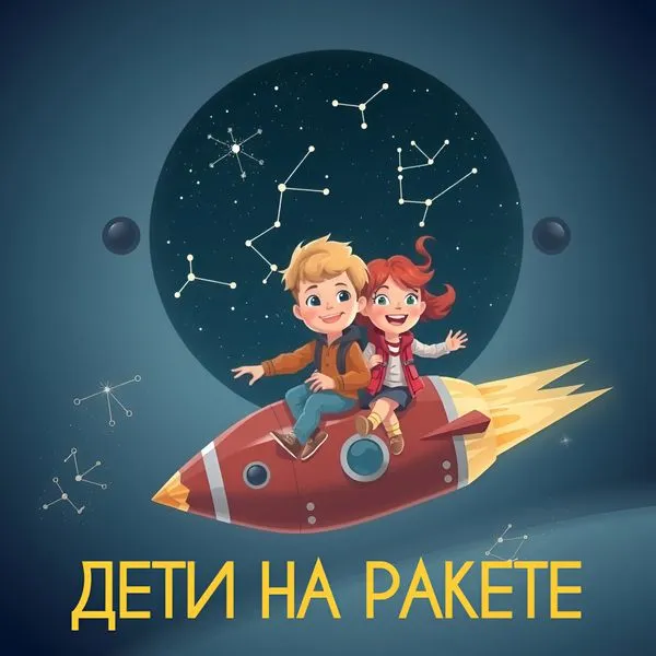 Дети на ракете
