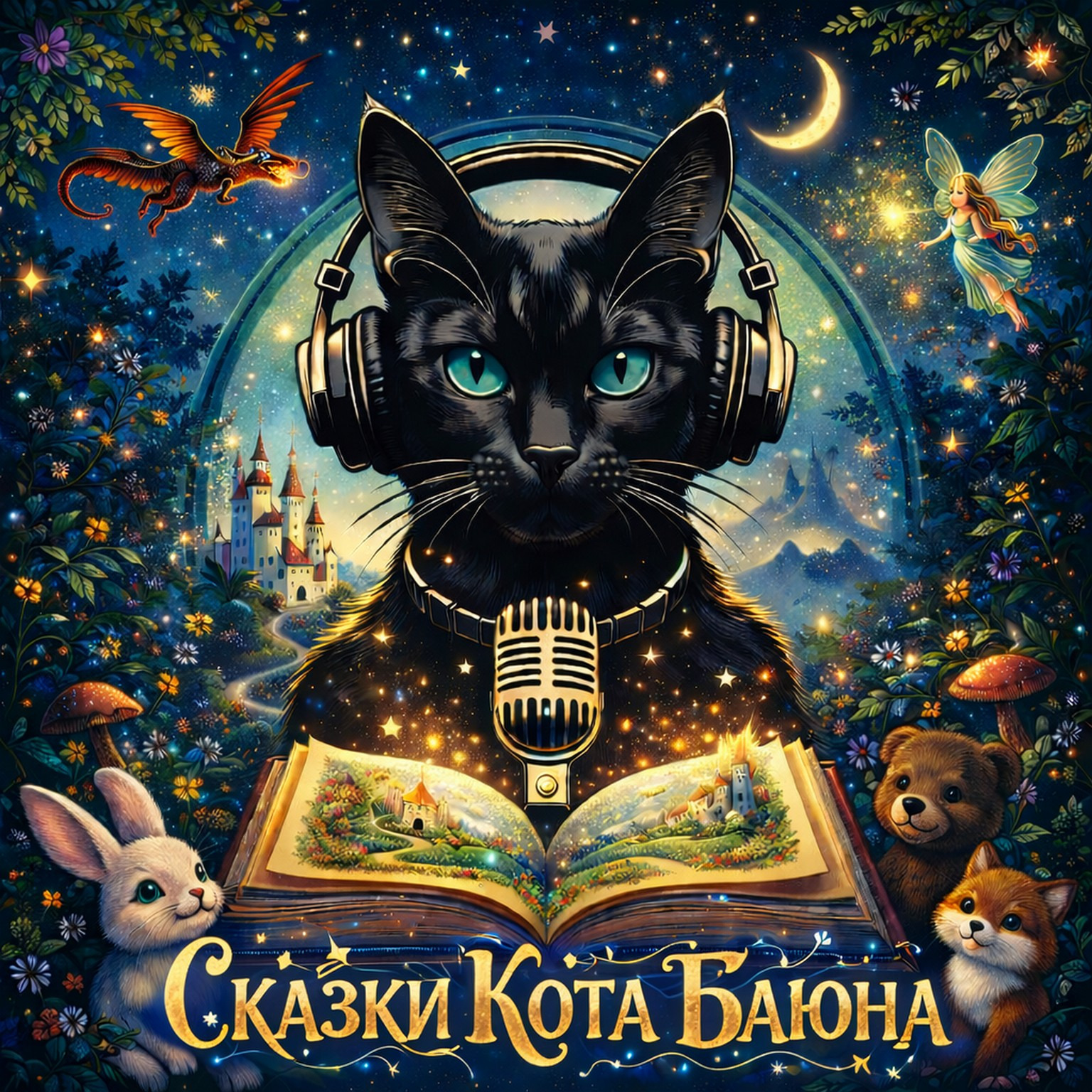 СКАЗКИ КОТА БАЮНА. Русская народная сказка "Лисичка-сестричка и волк" episode artwork