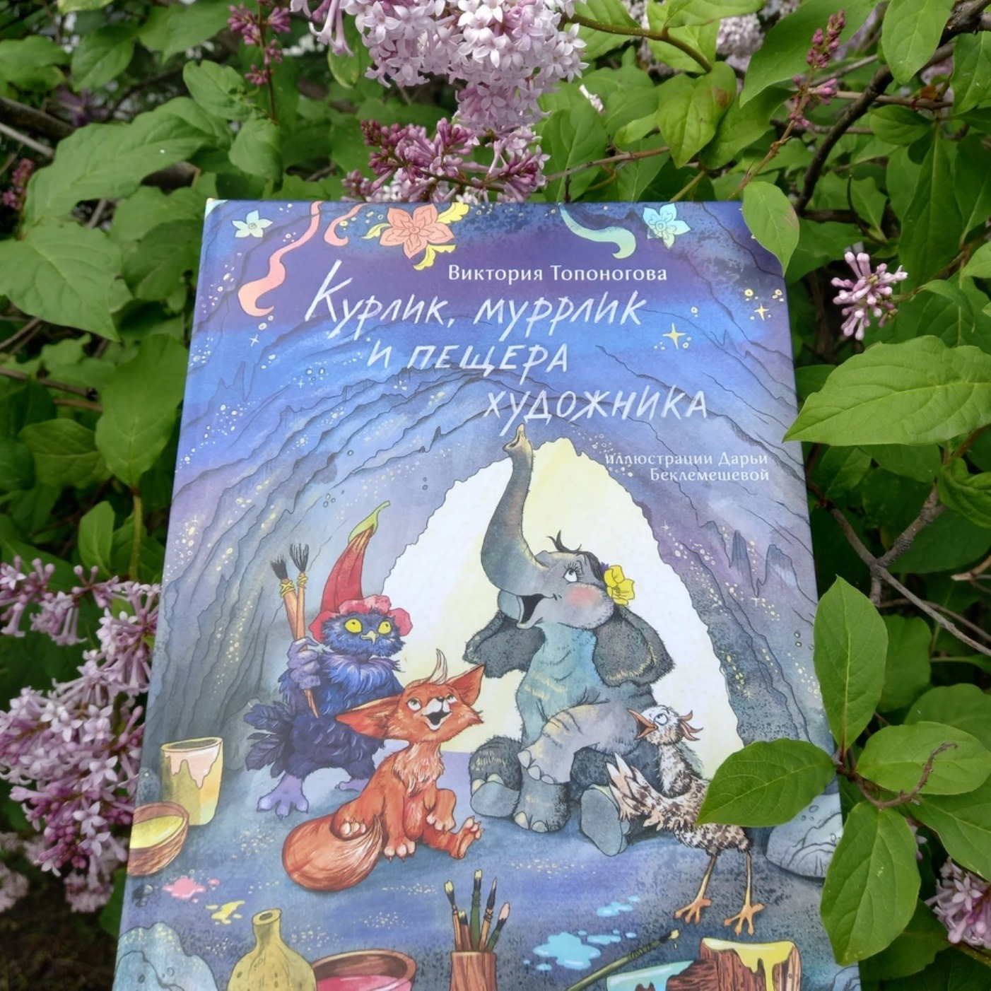 Книги с особыми героями: «Курлик, муррлик и пещера художника» episode artwork