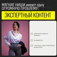 Огромная проблема с экспертным контентом в мягких нишах