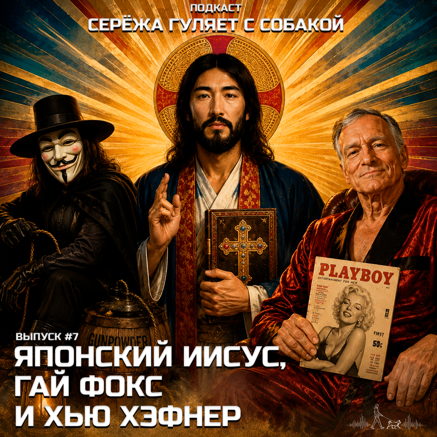 #7. Как появился Японский Иисус, почему Гая Фокса сжигают на костре каждый год и история Хью Хэфнера podcast